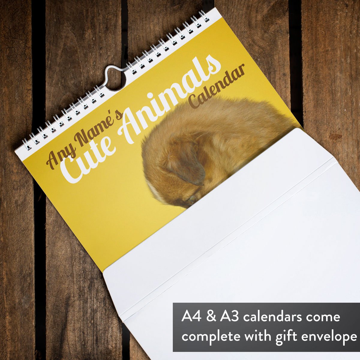 Printess Test - Personalised Cute Animals Calendar