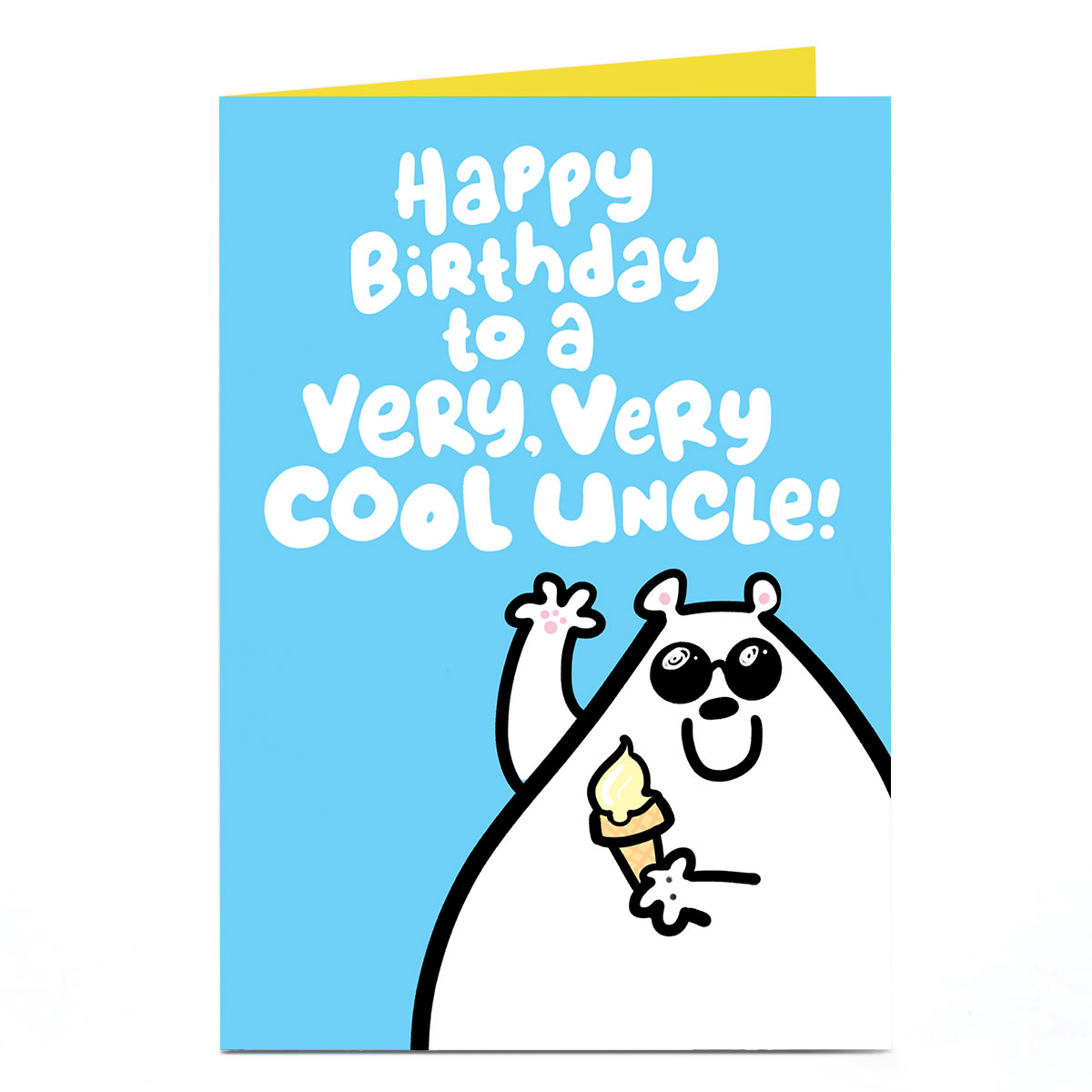 Personalised Fruitloops Birthday Card - Cool Uncle