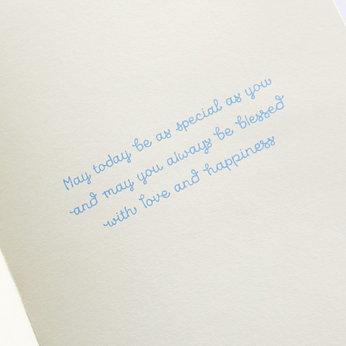 Christening Card - Best Wishes, Boy