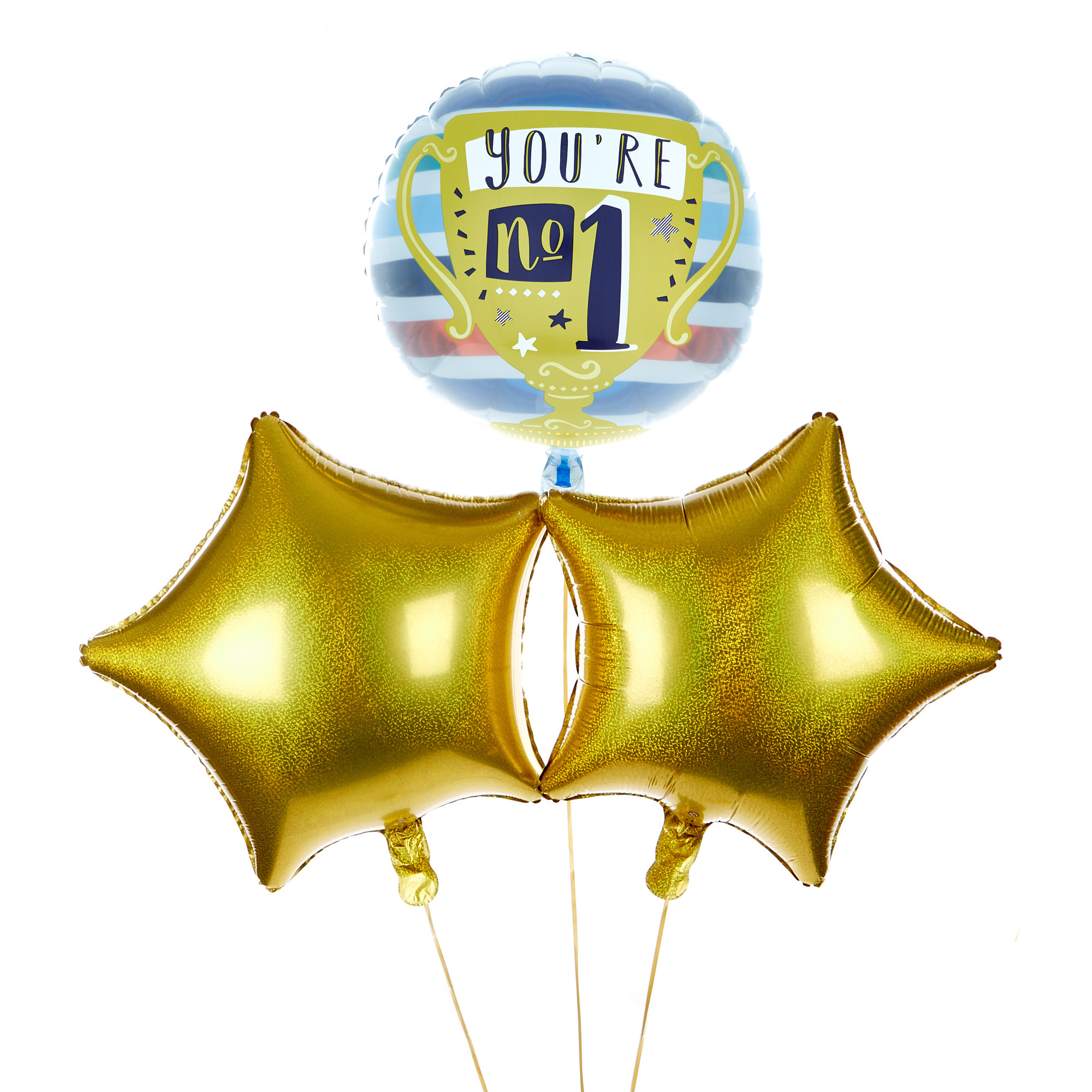 You're Number 1 Trophy Balloon Bouquet