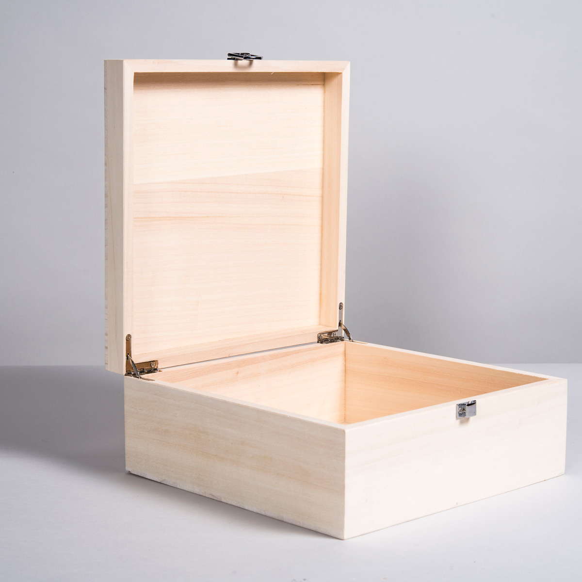 Personalised Engraved Wooden Memory Box - Botanical