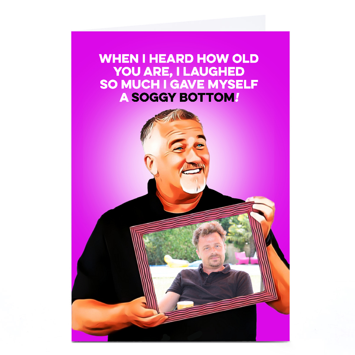 Personalised PG Quips Everday Card - Hollywood soggy Bottom