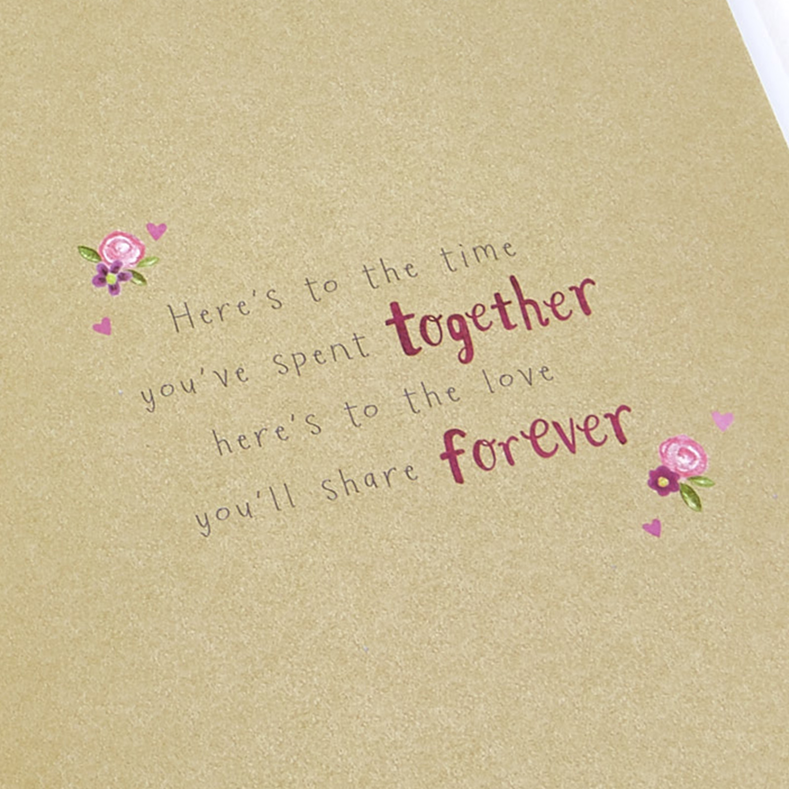 Anniversary Card - Perfect Badger Pair