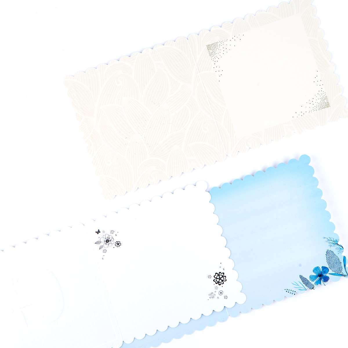 Scalloped Female Cards For All Occasions - Pack Of 10
