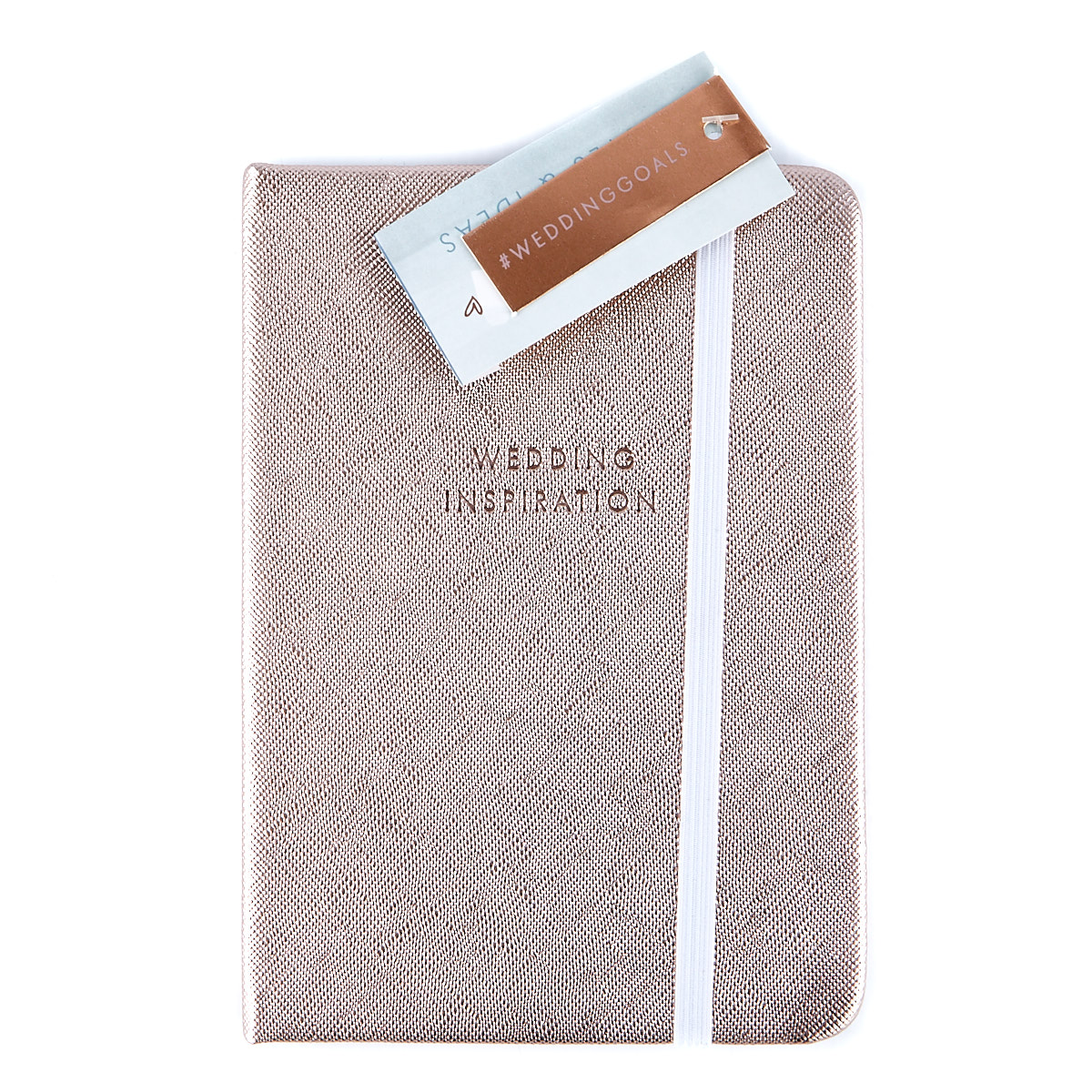 Rose Gold A6 Wedding Inspiration Notebook