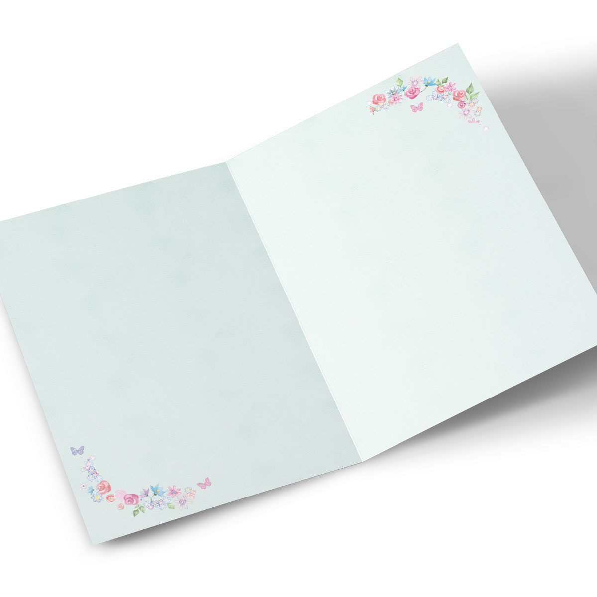 Personalised Editable Age Birthday Card - Flowers & Birdhouse