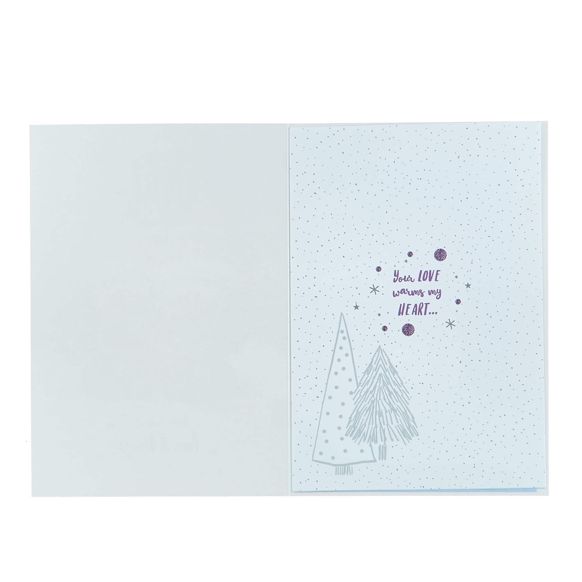 Hugs Bear Christmas Card - For My Lovely Wife