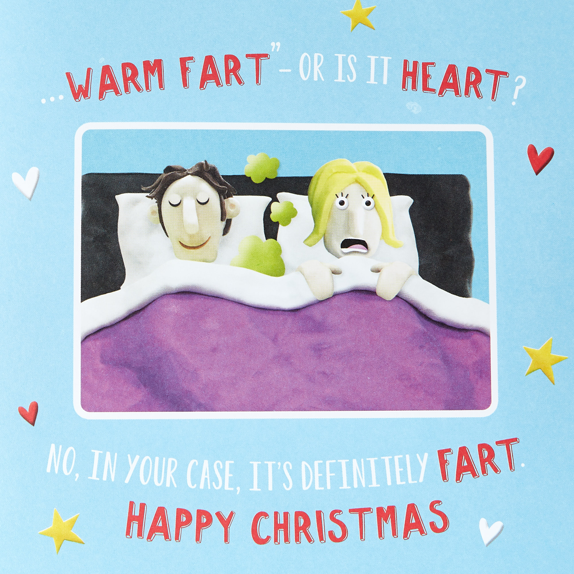 Christmas Card - Boyfriend Cold Hands...