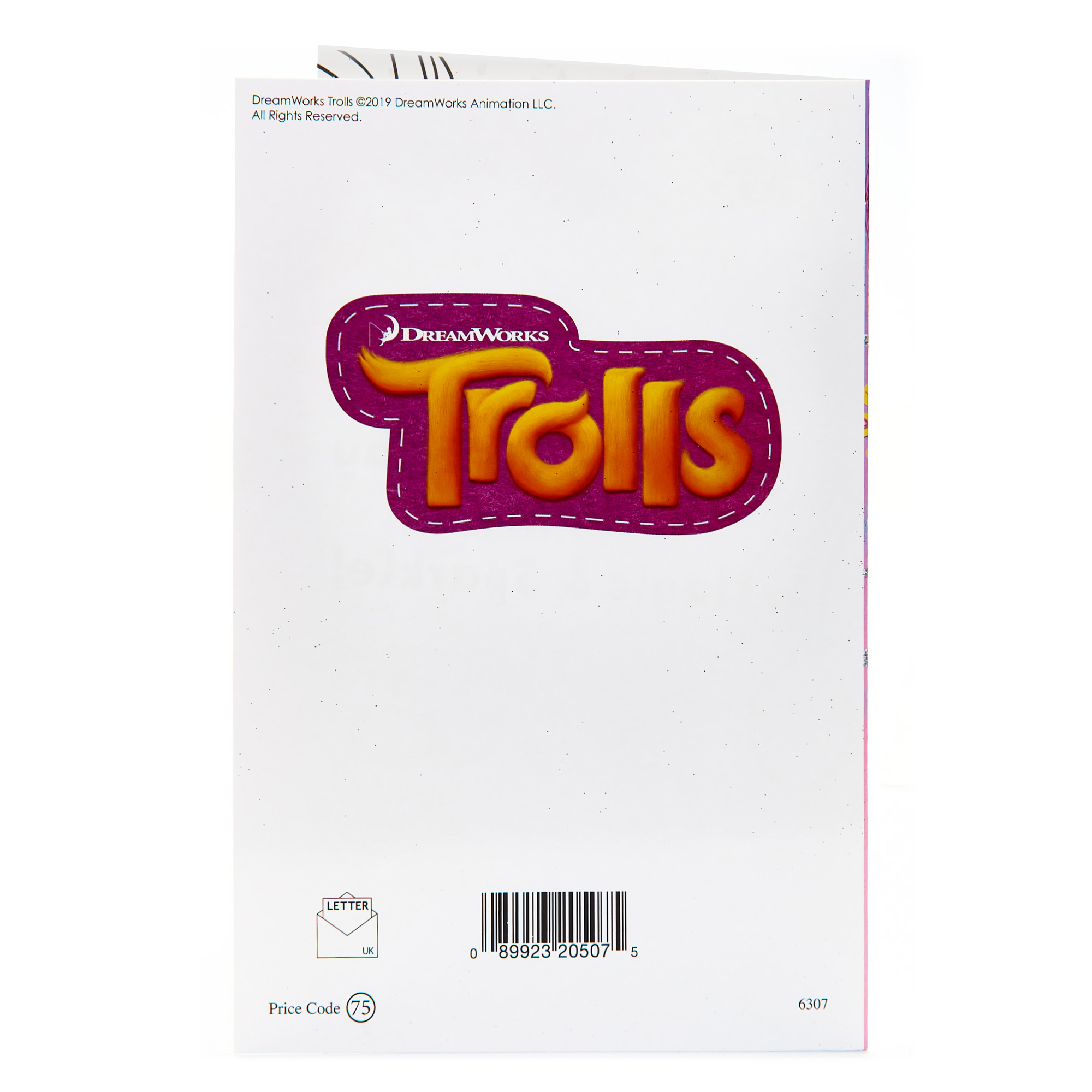 Trolls 6th Birthday Card
