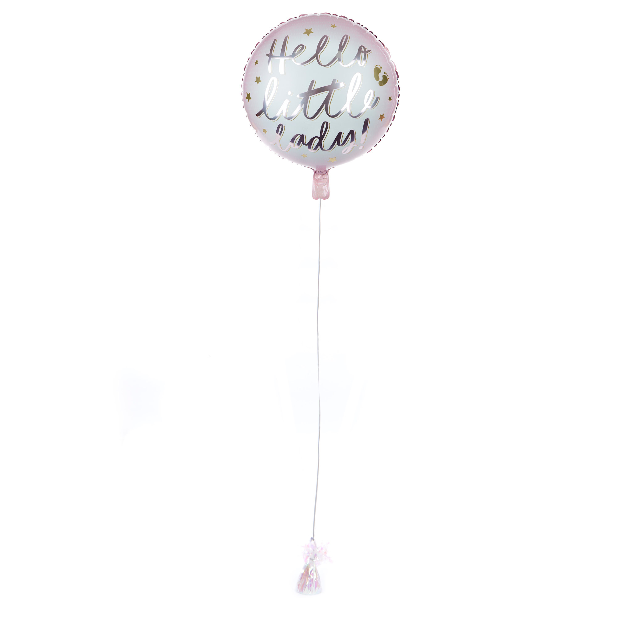 Hello Little Lady Balloon & Lindt Chocolates - FREE GIFT CARD!