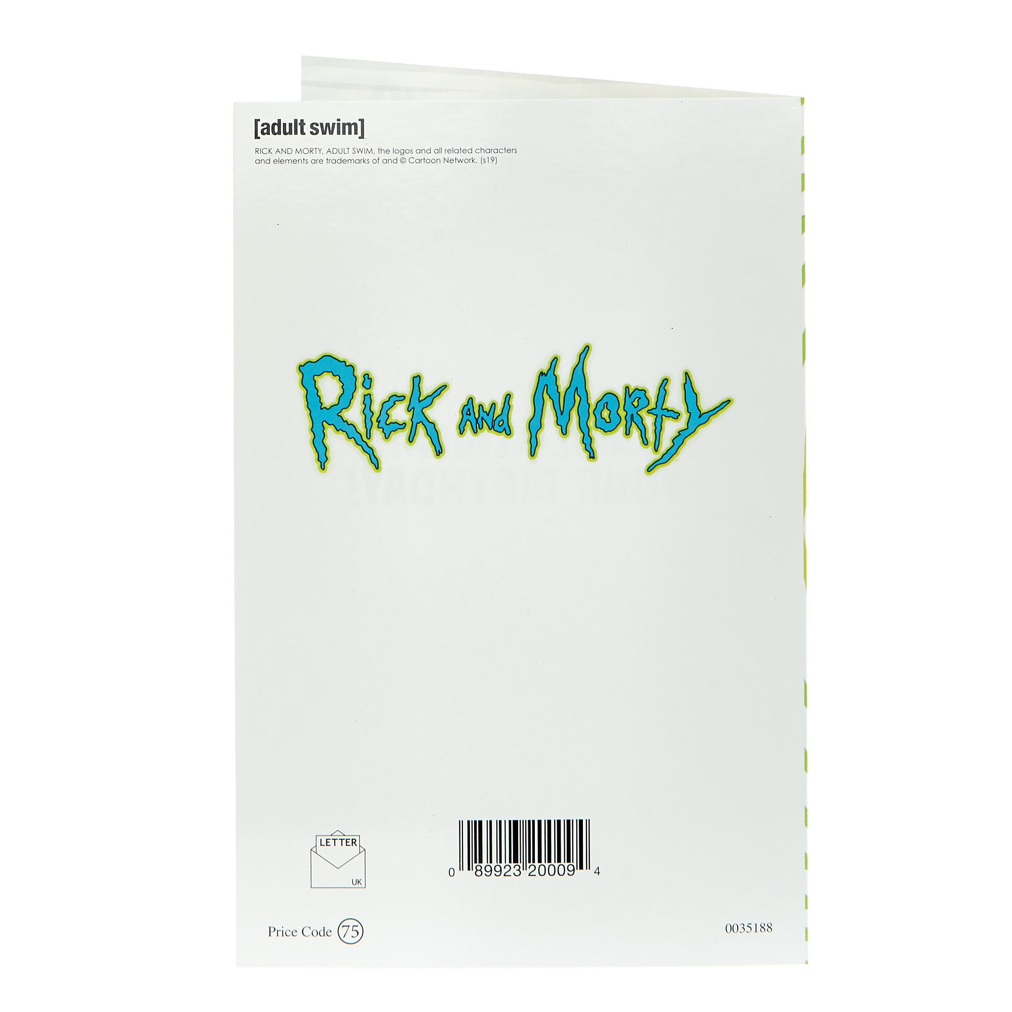 Rick & Morty 18th Birthday Card