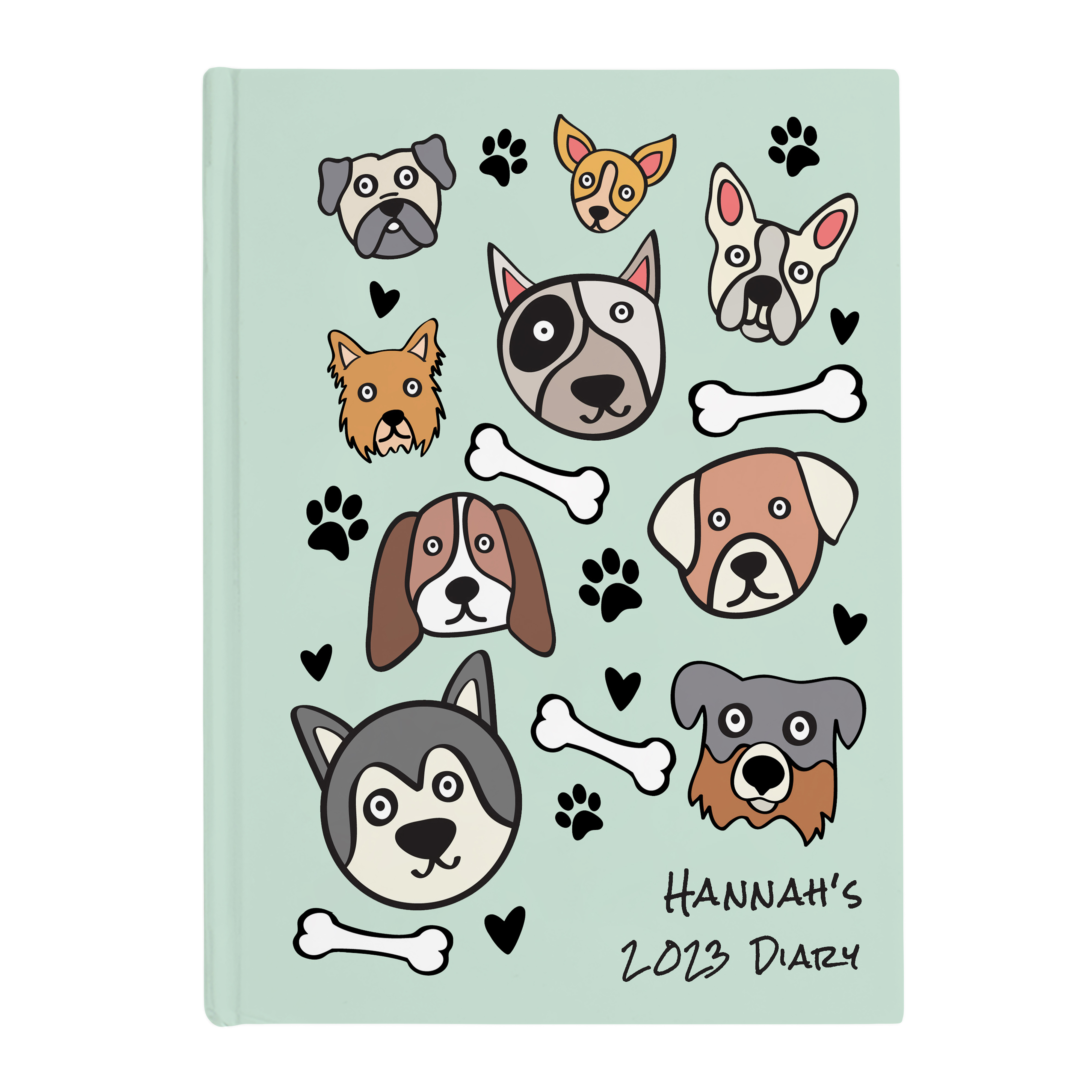 Personalised Diary - Dogs