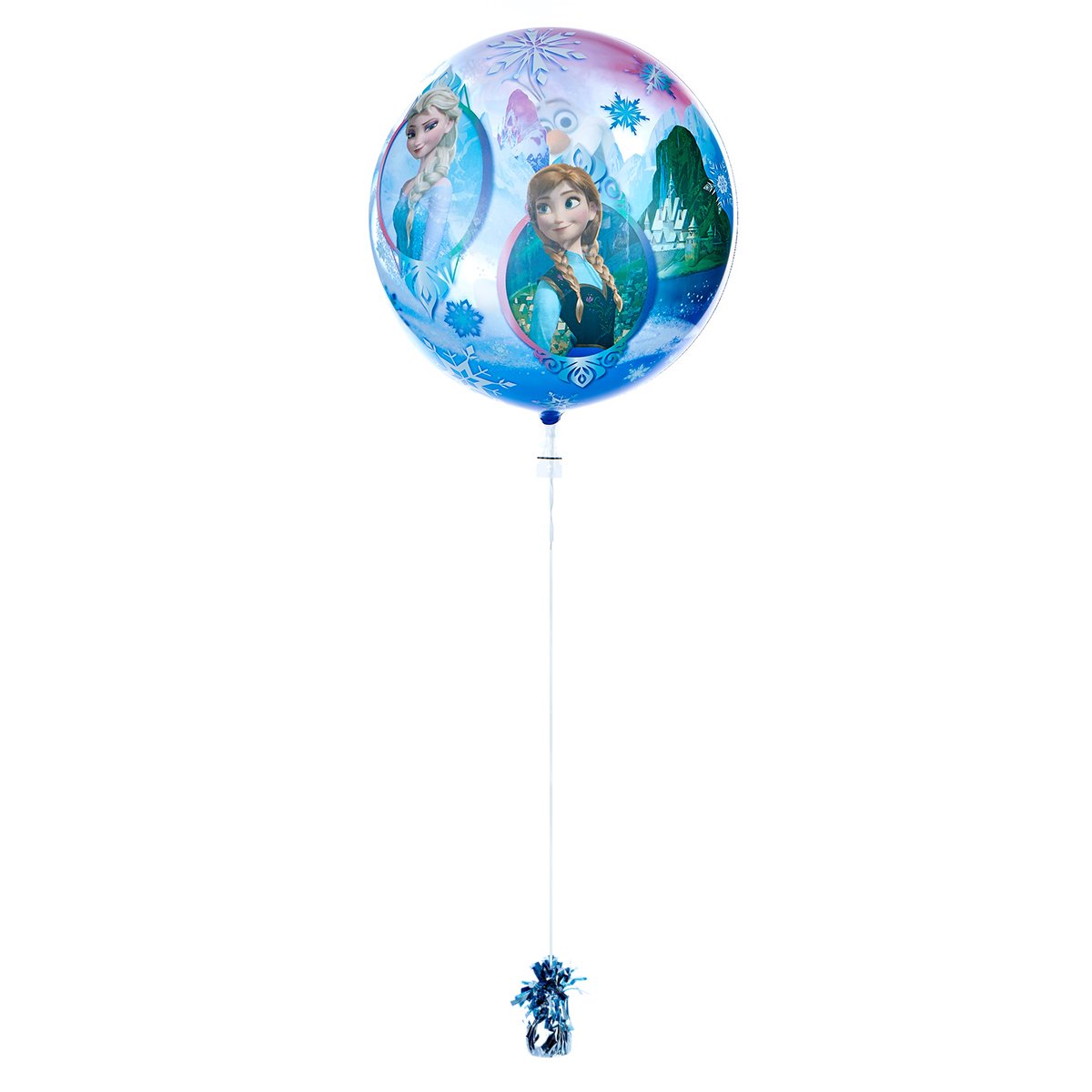 22 Inch Bubble Balloon - Disney's Frozen - DELIVERED INFLATED!