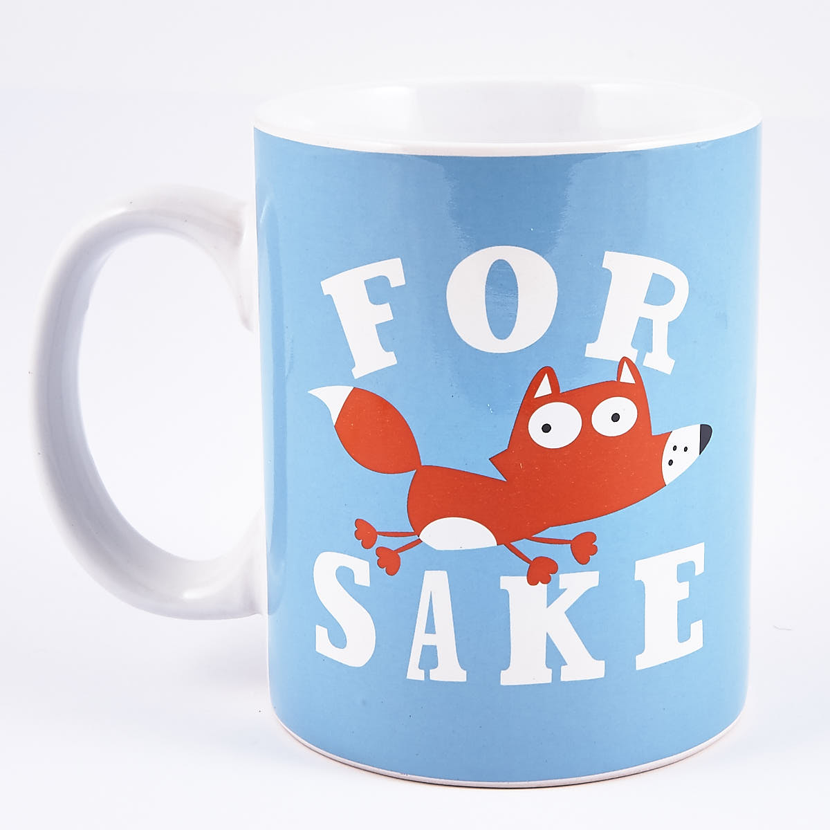 For 'Fox' Sake Large Humour Mug