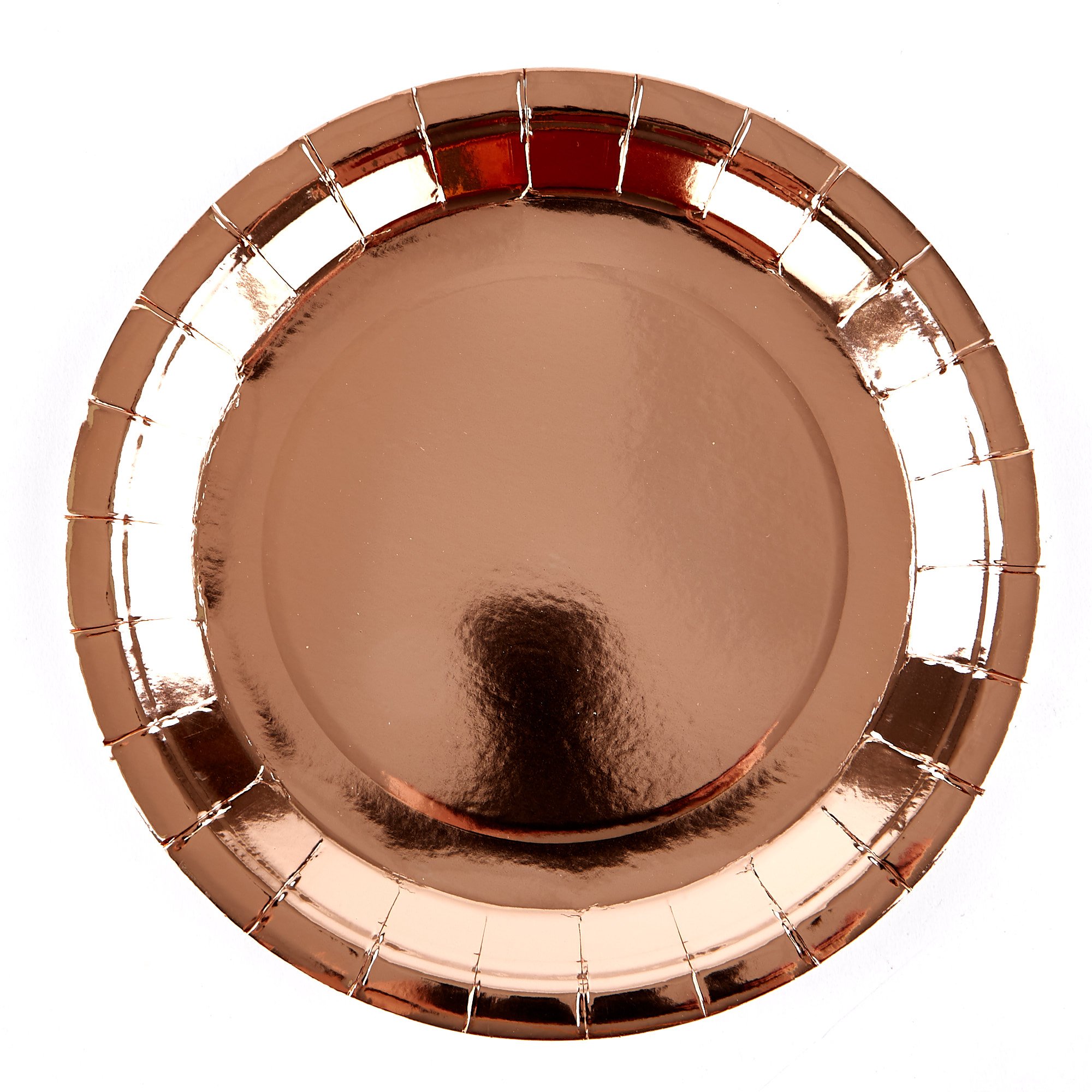 Rose Gold Party Tableware & Decorations Bundle - 16 Guests