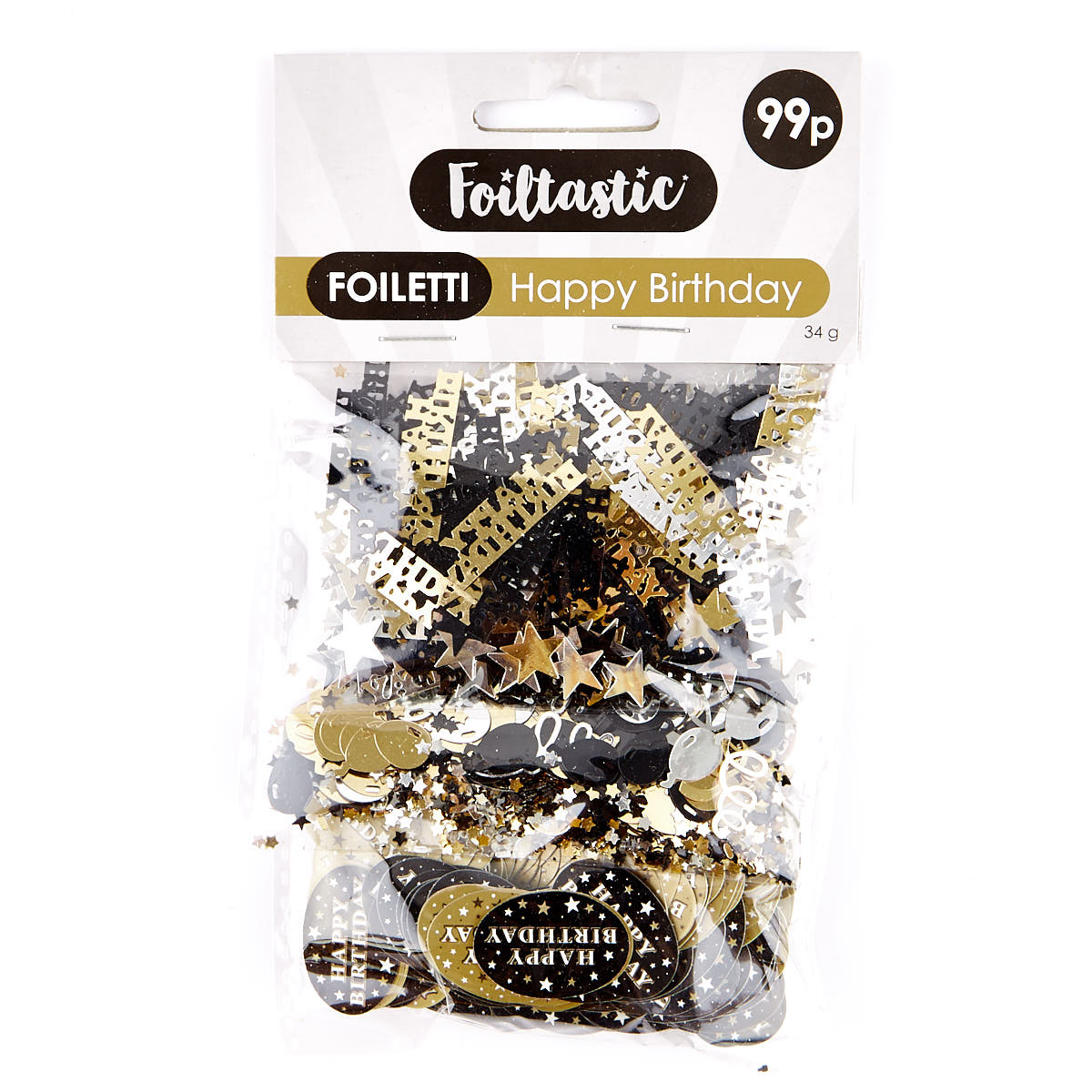 Foiletti - Happy Birthday Gold 16460
