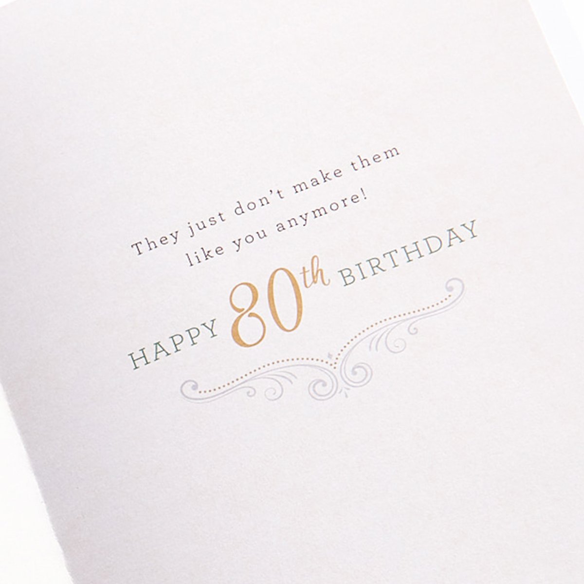 80th Birthday Card - Classic Car