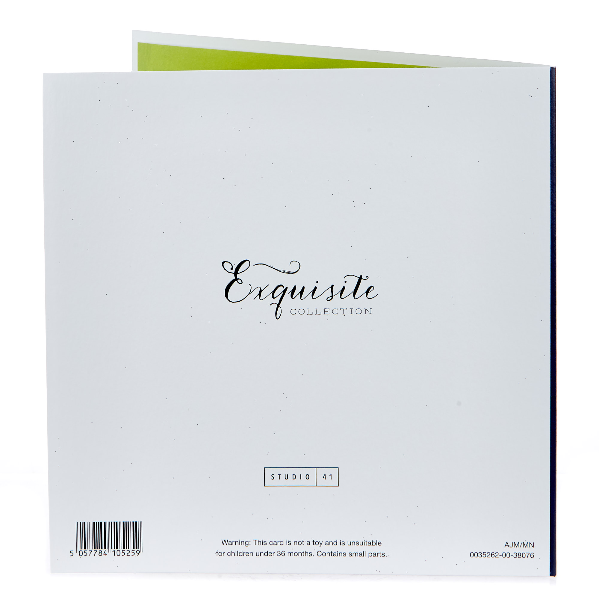 Exquiste Collection 21st Birthday Card - Male Relation Stickers 