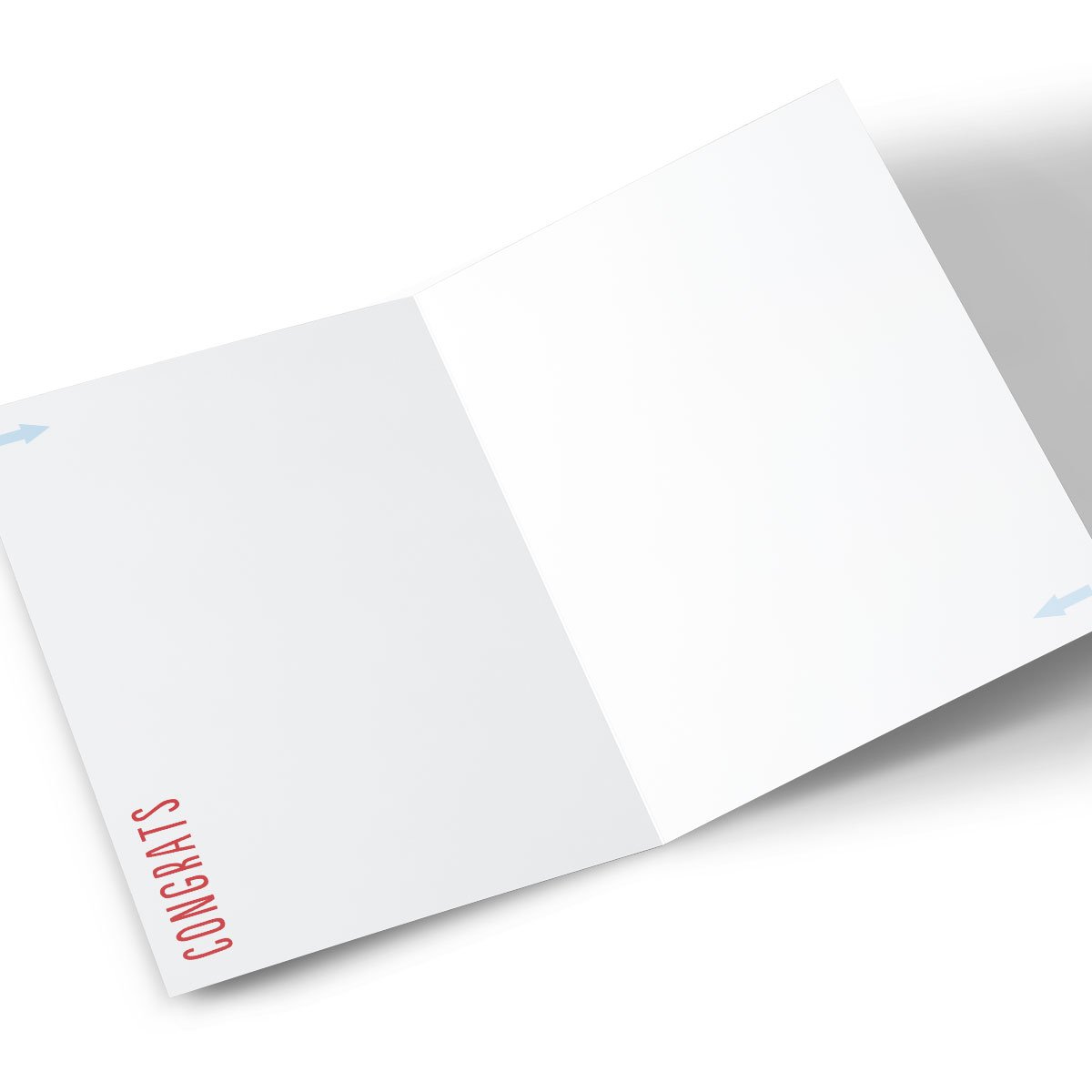 Personalised Congratulations Card - Multicoloured Words