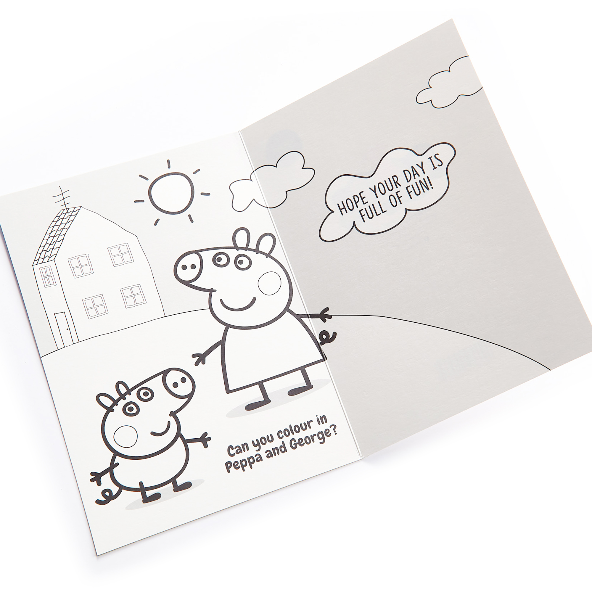 Peppa Pig 3rd Birthday Card