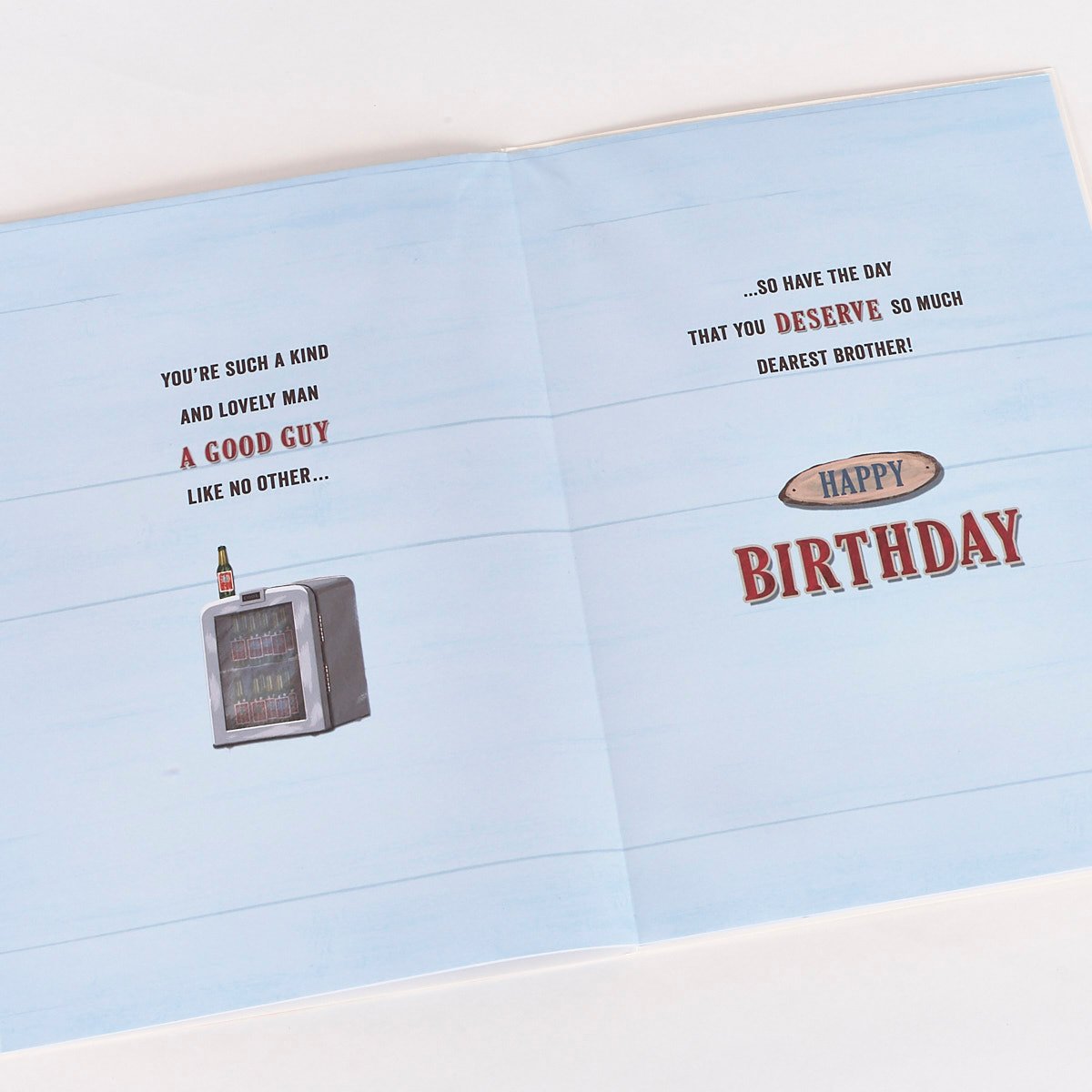 Signature Collection Birthday Card - Brother Garden Shed