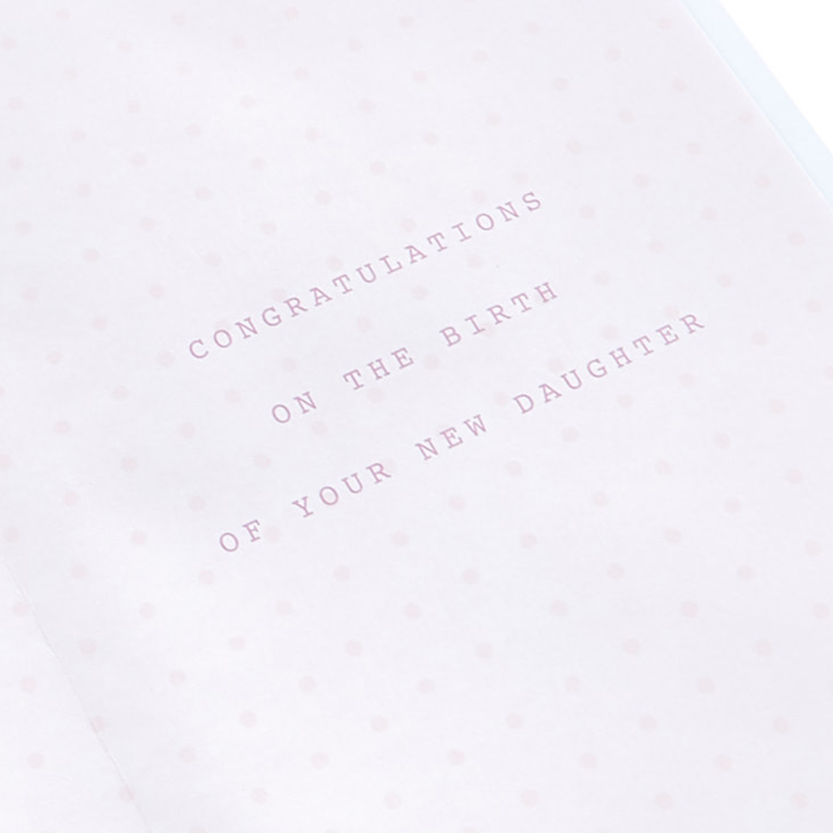 New Baby Card - Gorgeous Baby Girl