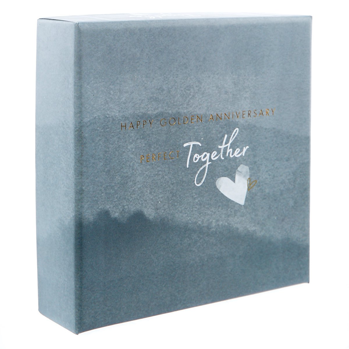 Perfect Together Glass Keepsake - 50th Anniversary