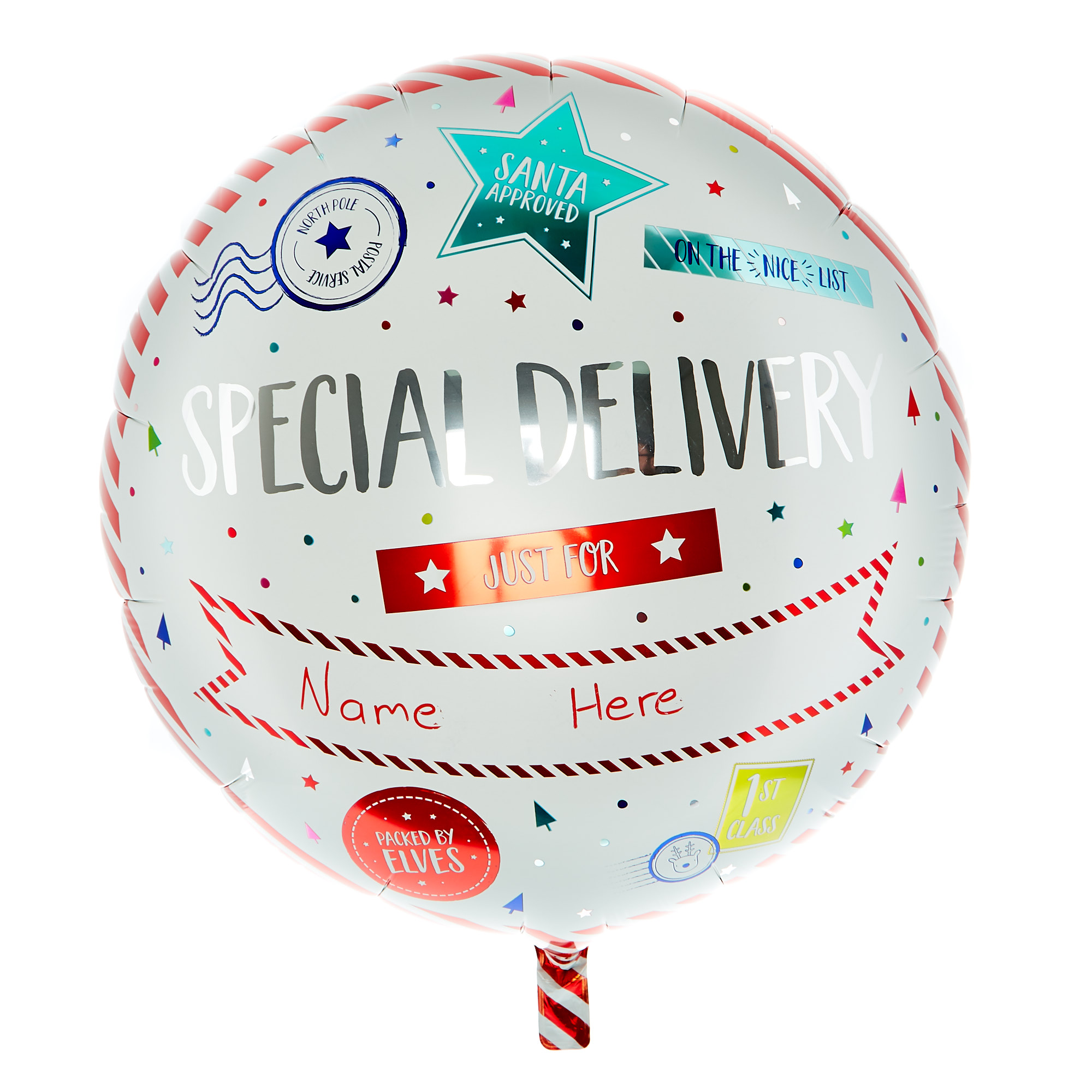 Special Delivery Write-On 31-Inch Foil Helium Balloon With Pen