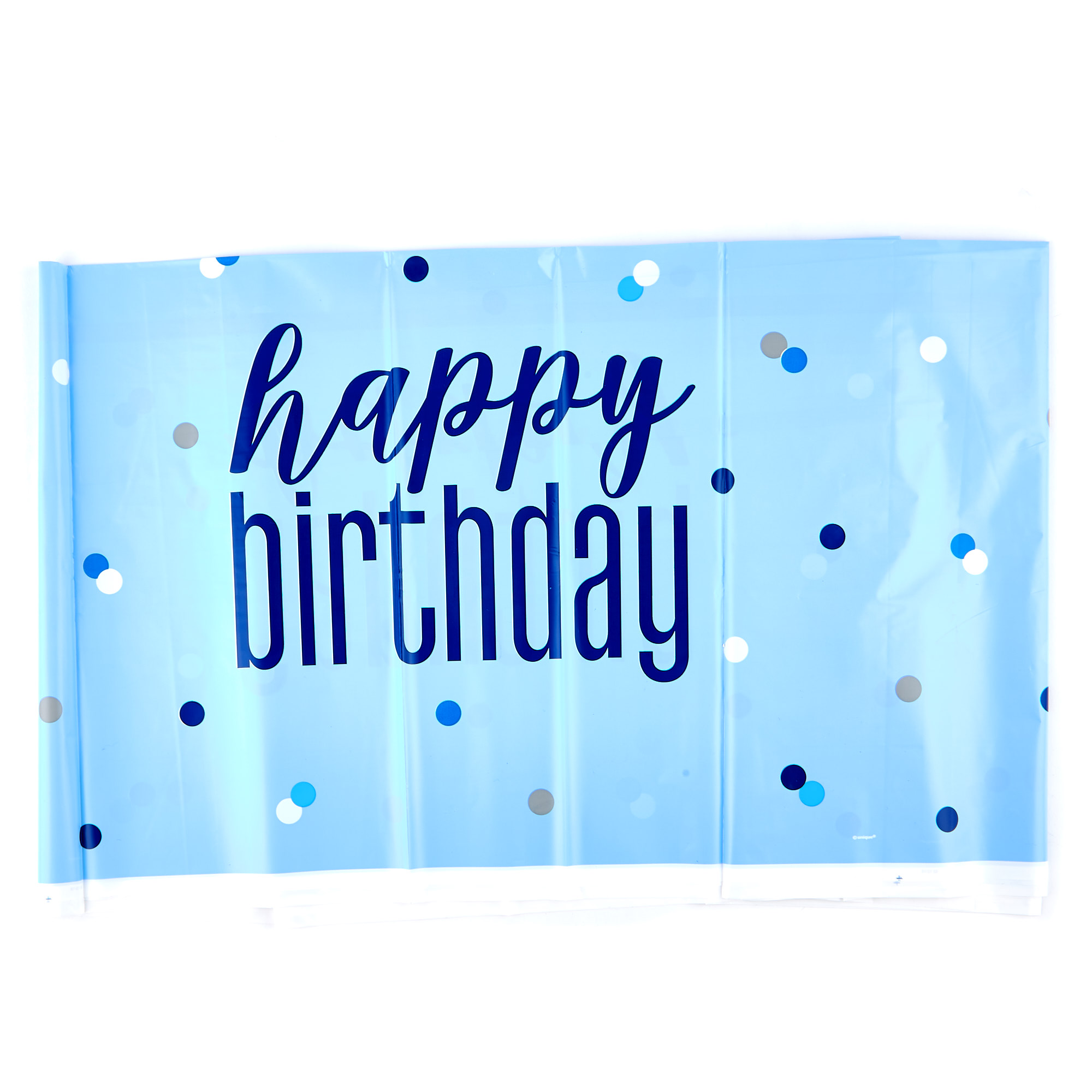 Blue 18th Birthday Party Tableware & Decorations Bundle - 16 Guests