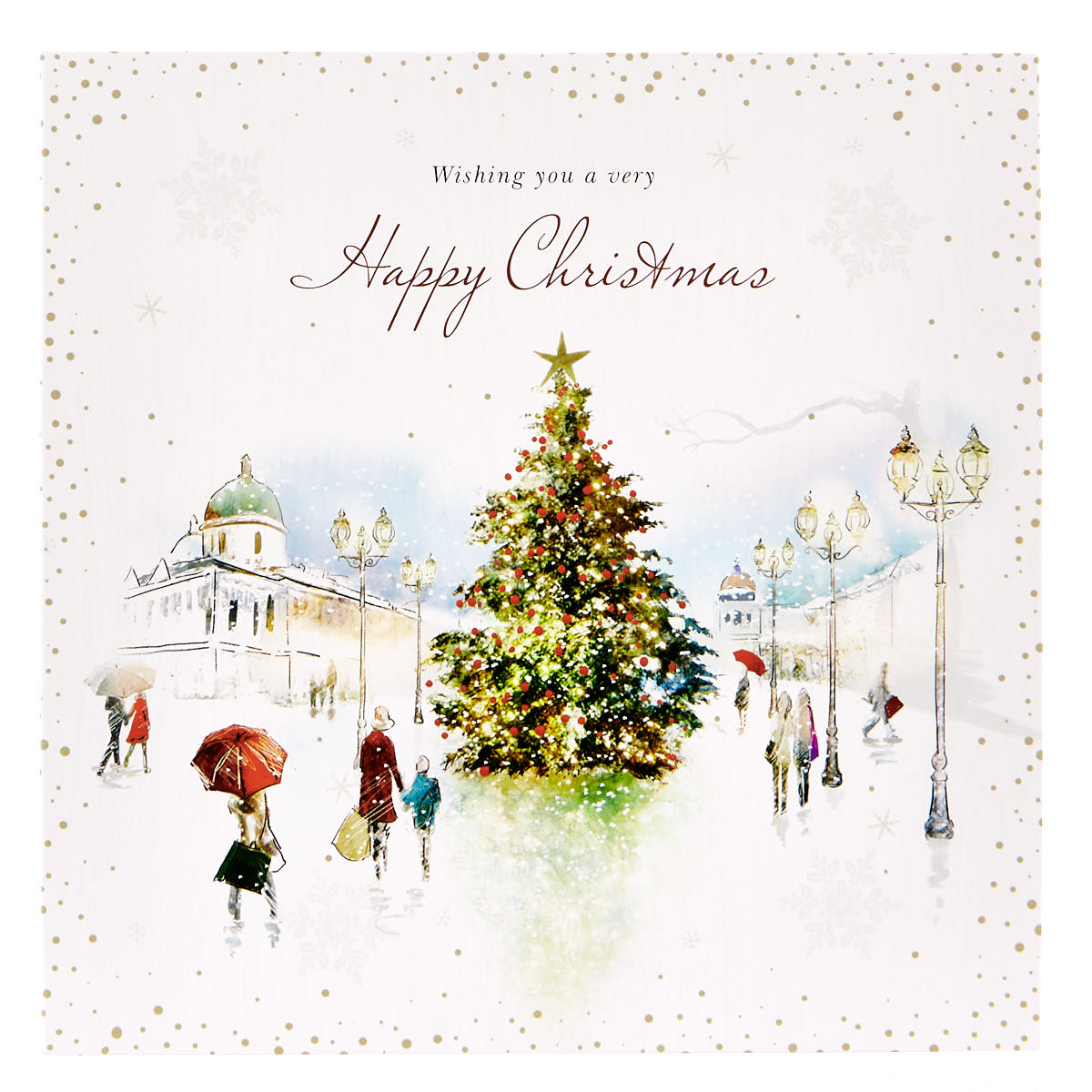 Charity Christmas Cards - Happy Christmas Pack Of 10