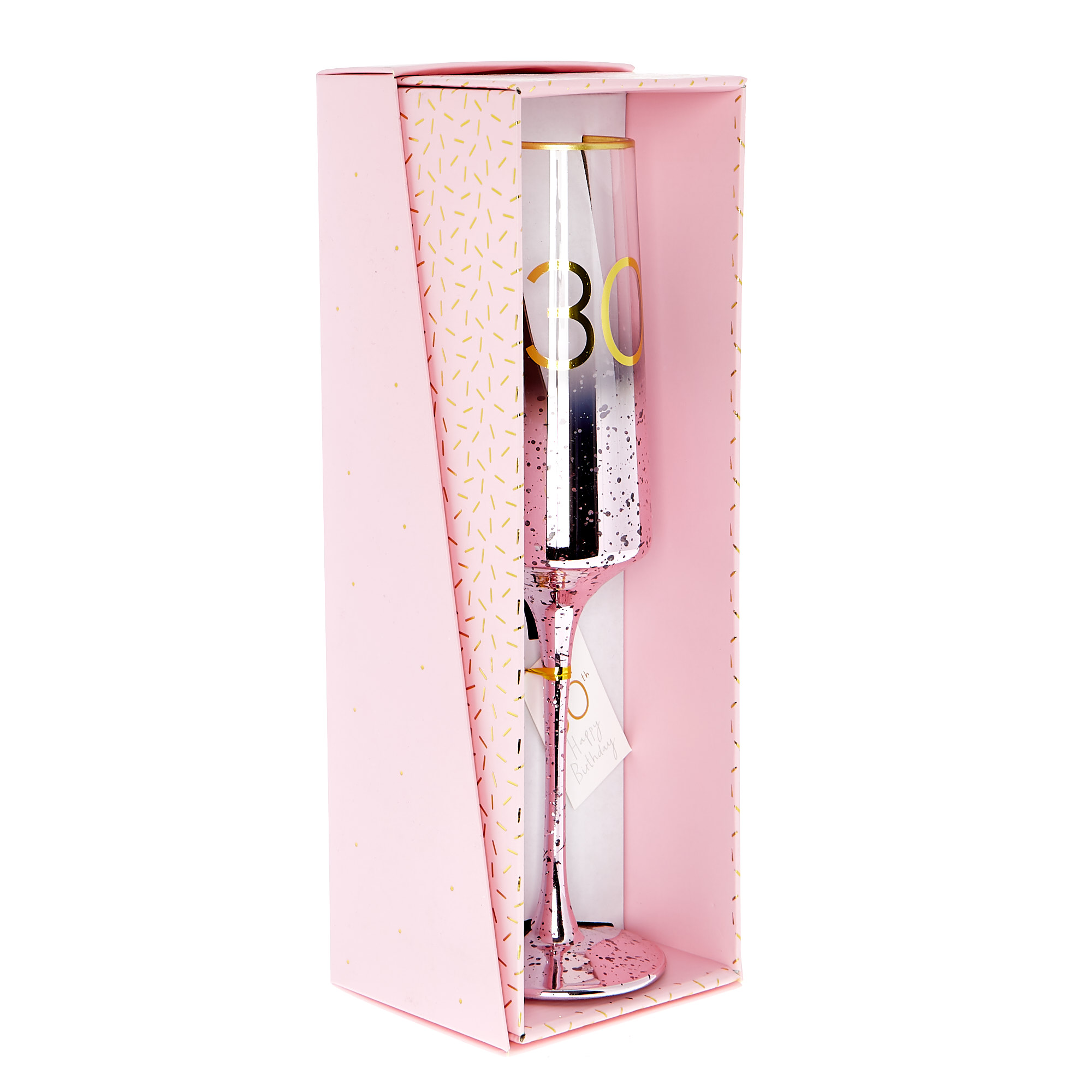 30th Birthday Champagne Flute - Happy Birthday To You