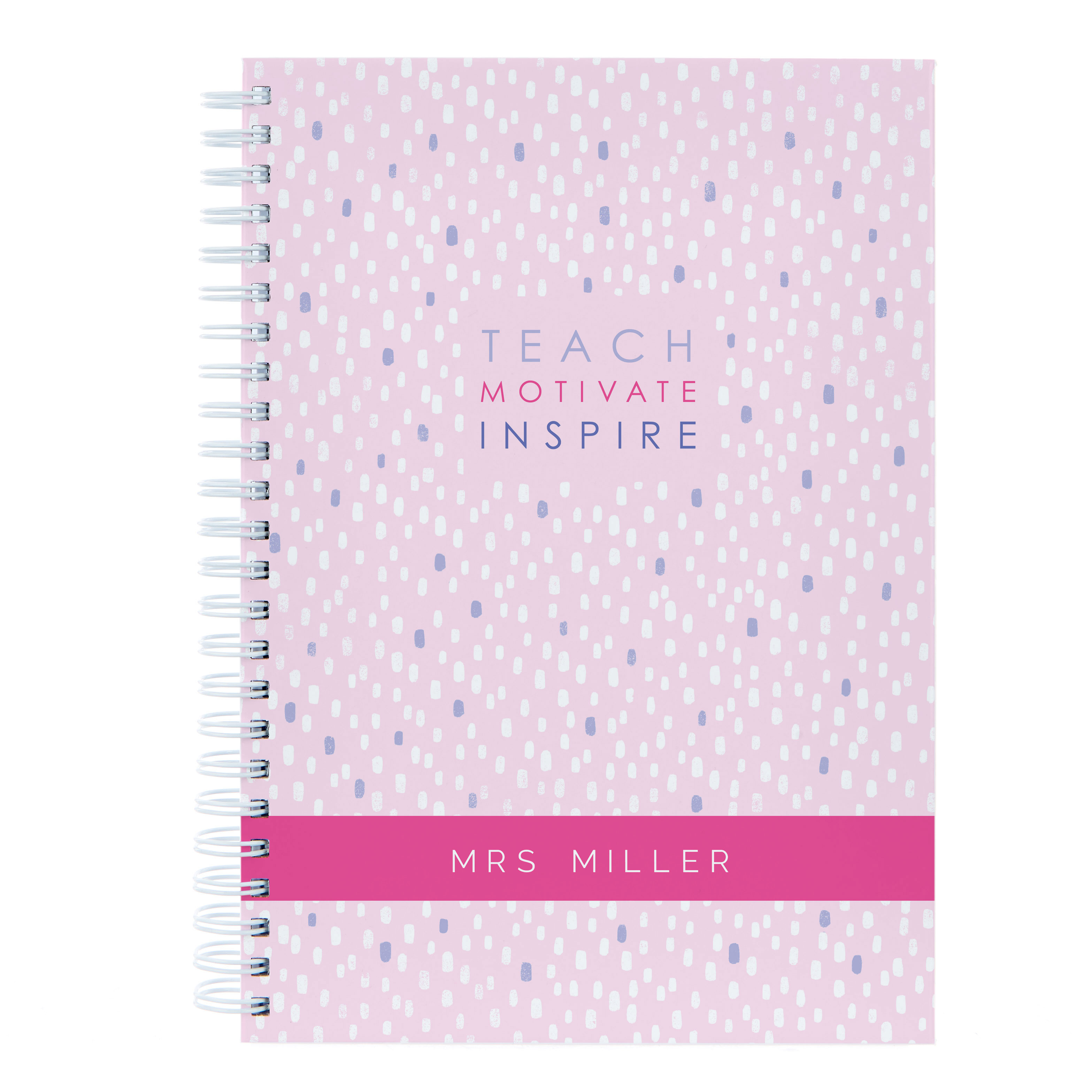 Personalised Notebook - Teach Motivate Inspire