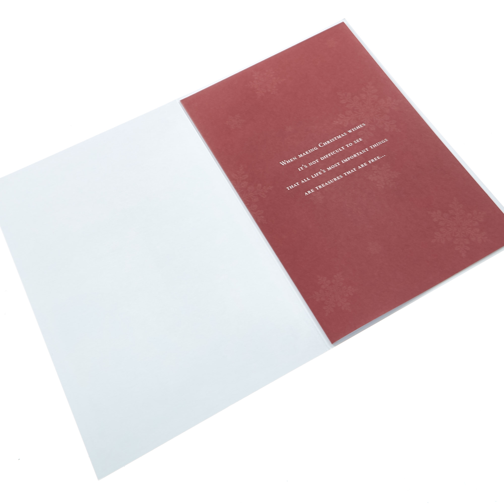 Christmas Card - Festive Wishes To Both Of You