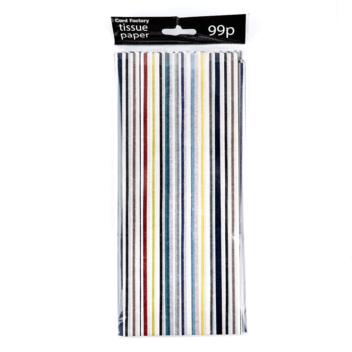 Striped Tissue Paper - 7 Sheets