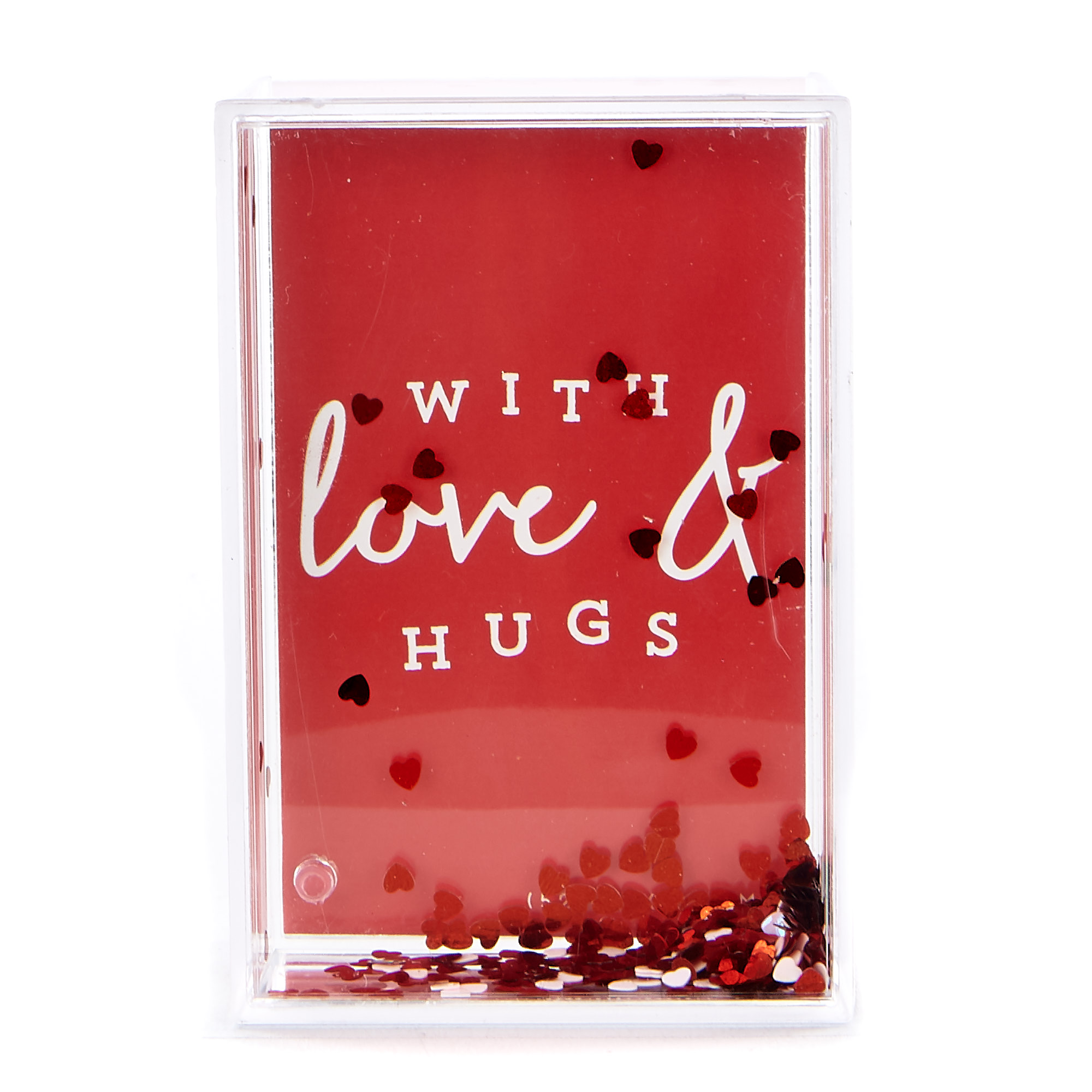 Soft Toy, Water Frame & Rose Valentine's Day Gift Set