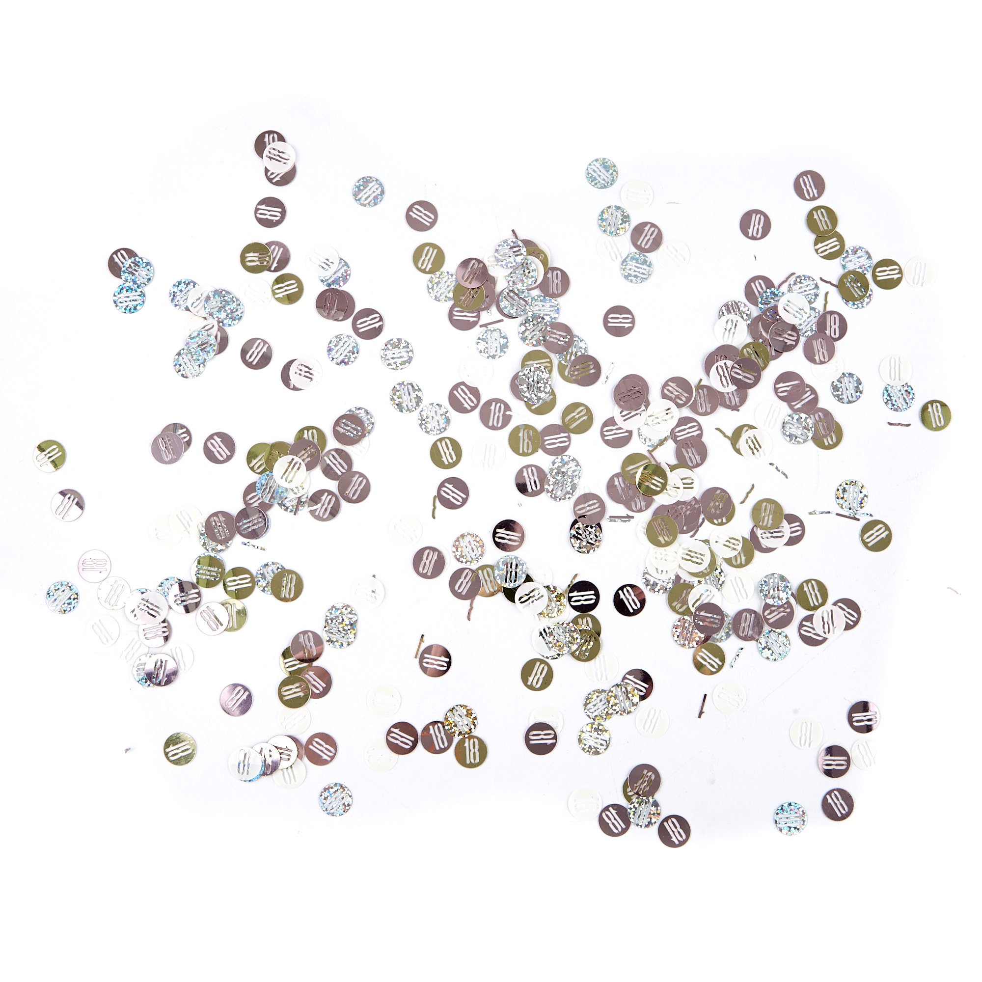 Rose Gold 18th Birthday Party Accessories Kit - 11 Pieces