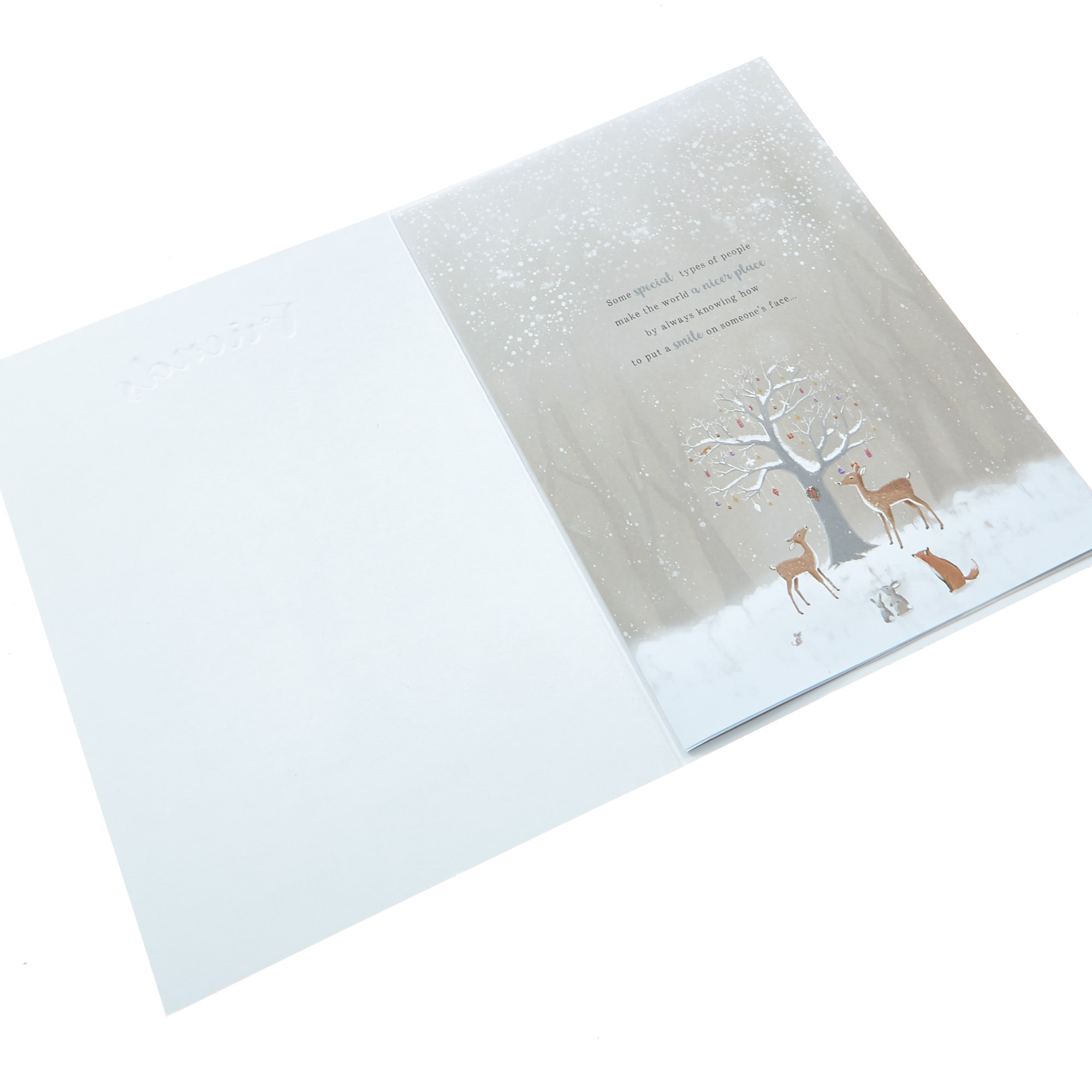 Christmas Card - For Wonderful Friends 