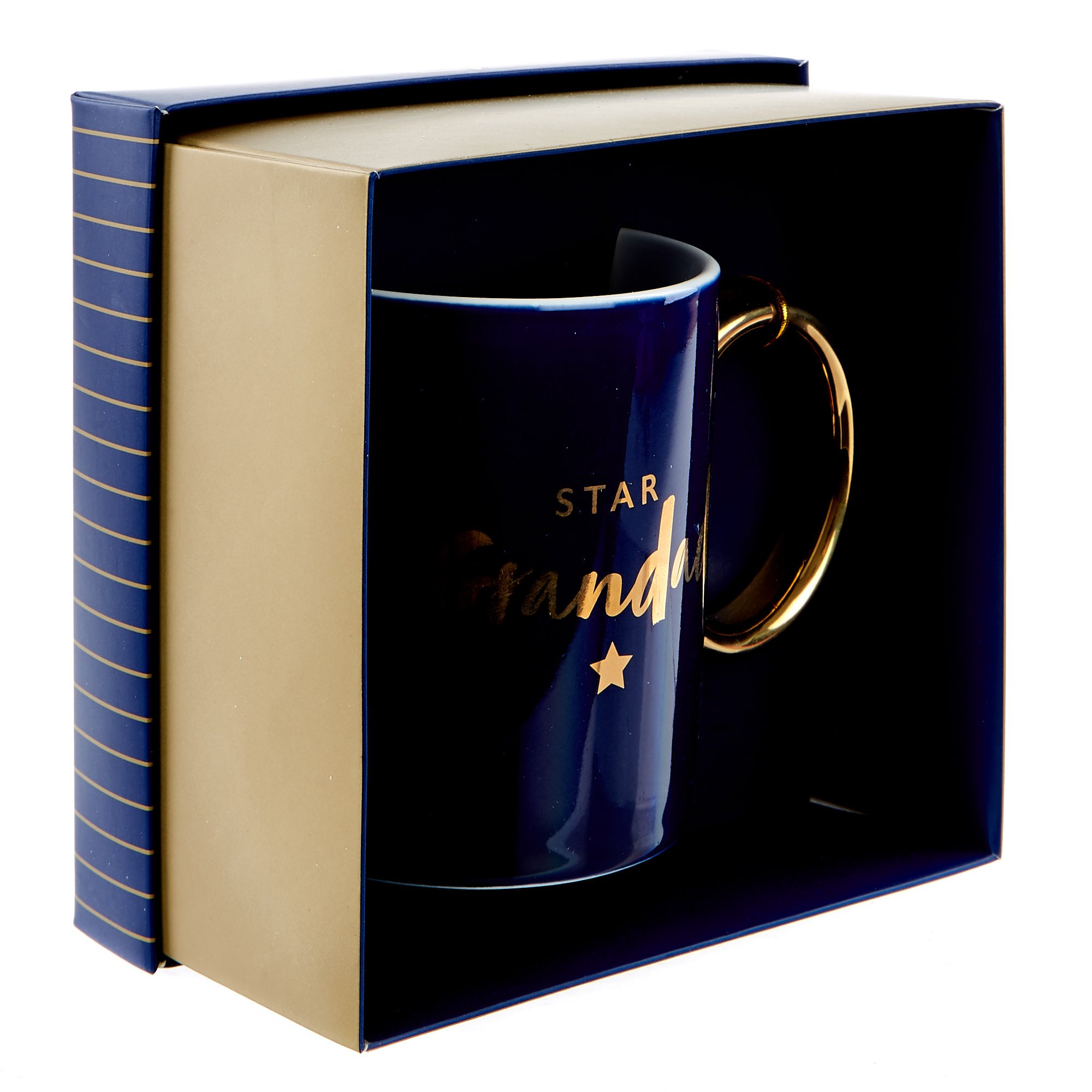 Star Grandad Christmas Mug 