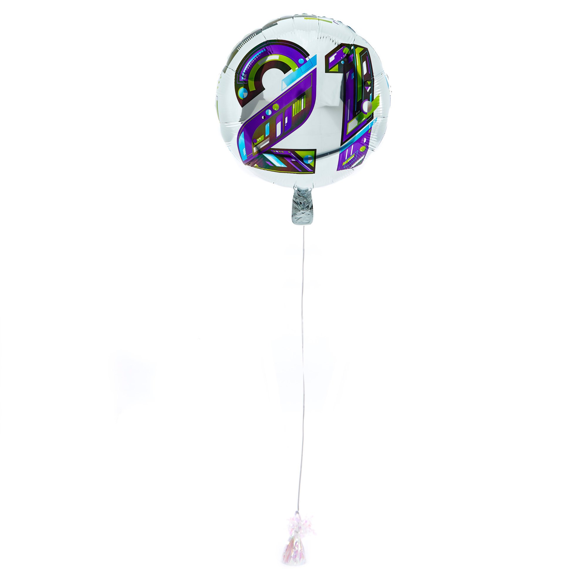 21st Birthday Balloon & Lindt Chocolates - FREE GIFT CARD!