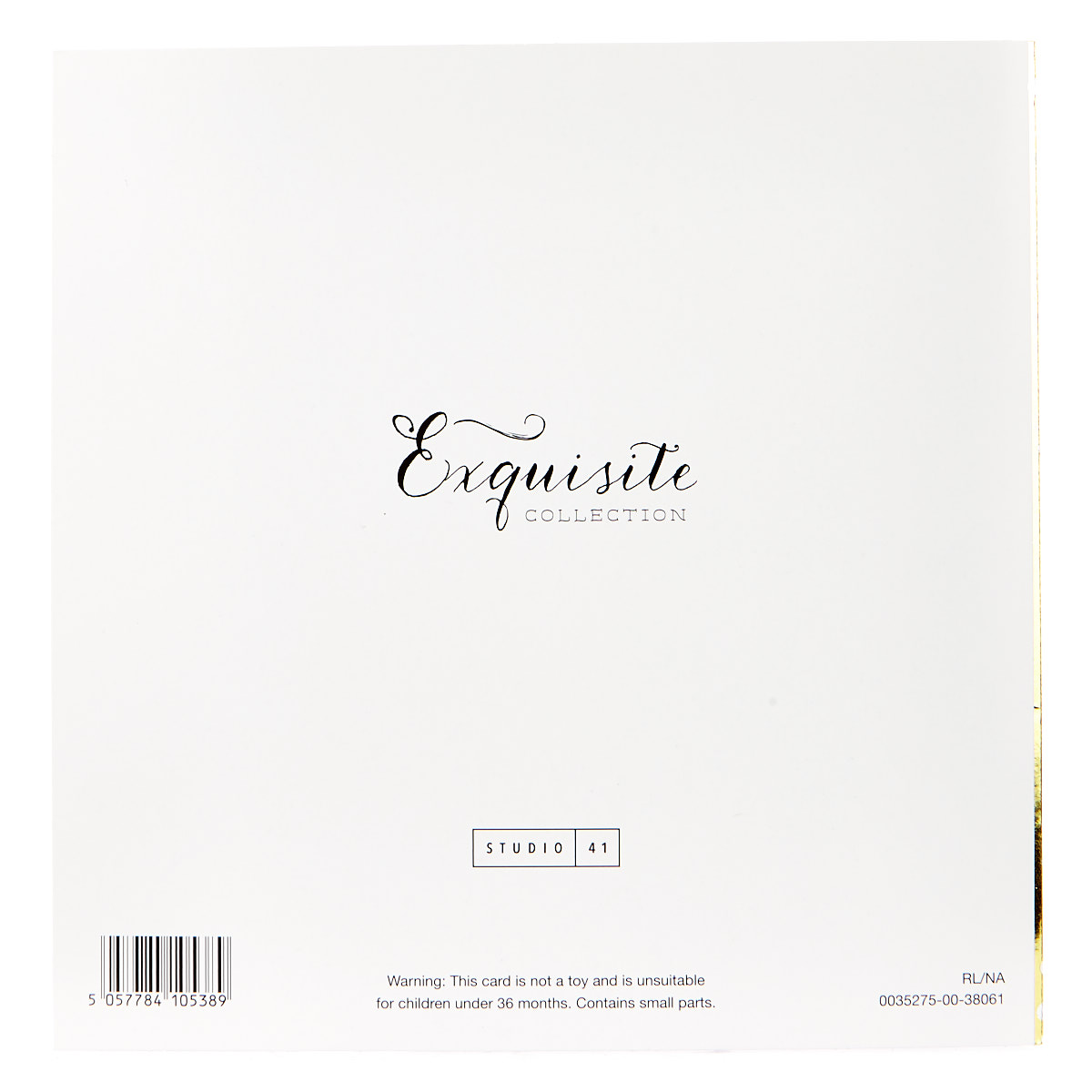Exquisite Collection Birthday Card - Young At Heart, 90 or 100