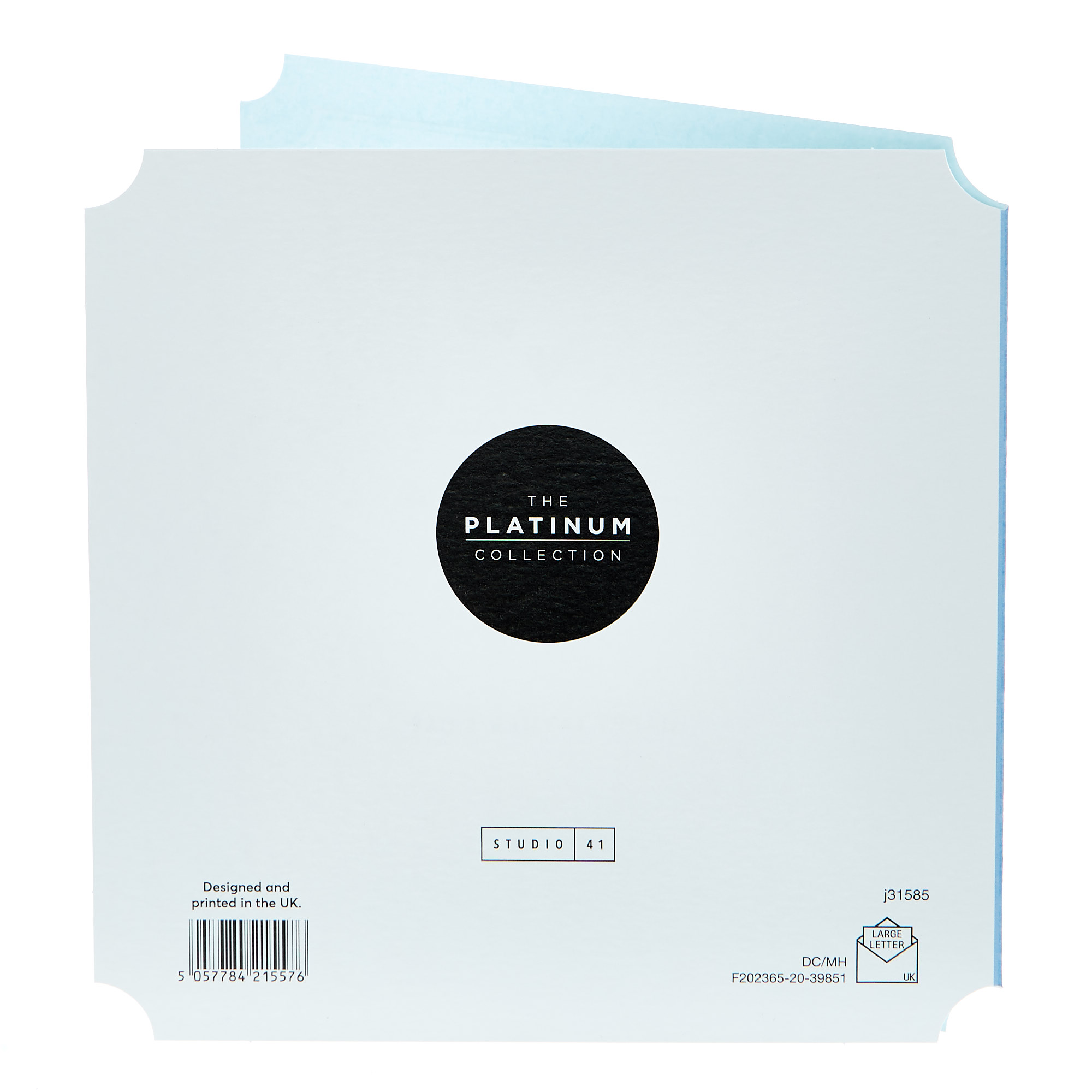 Platinum Collection Father's Day Card - For You Grandad