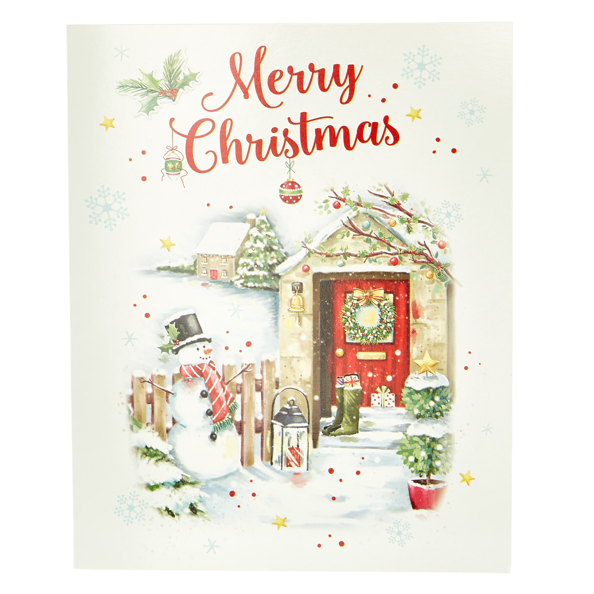 Pack of 30 Traditional Christmas Cards - 5 Designs 