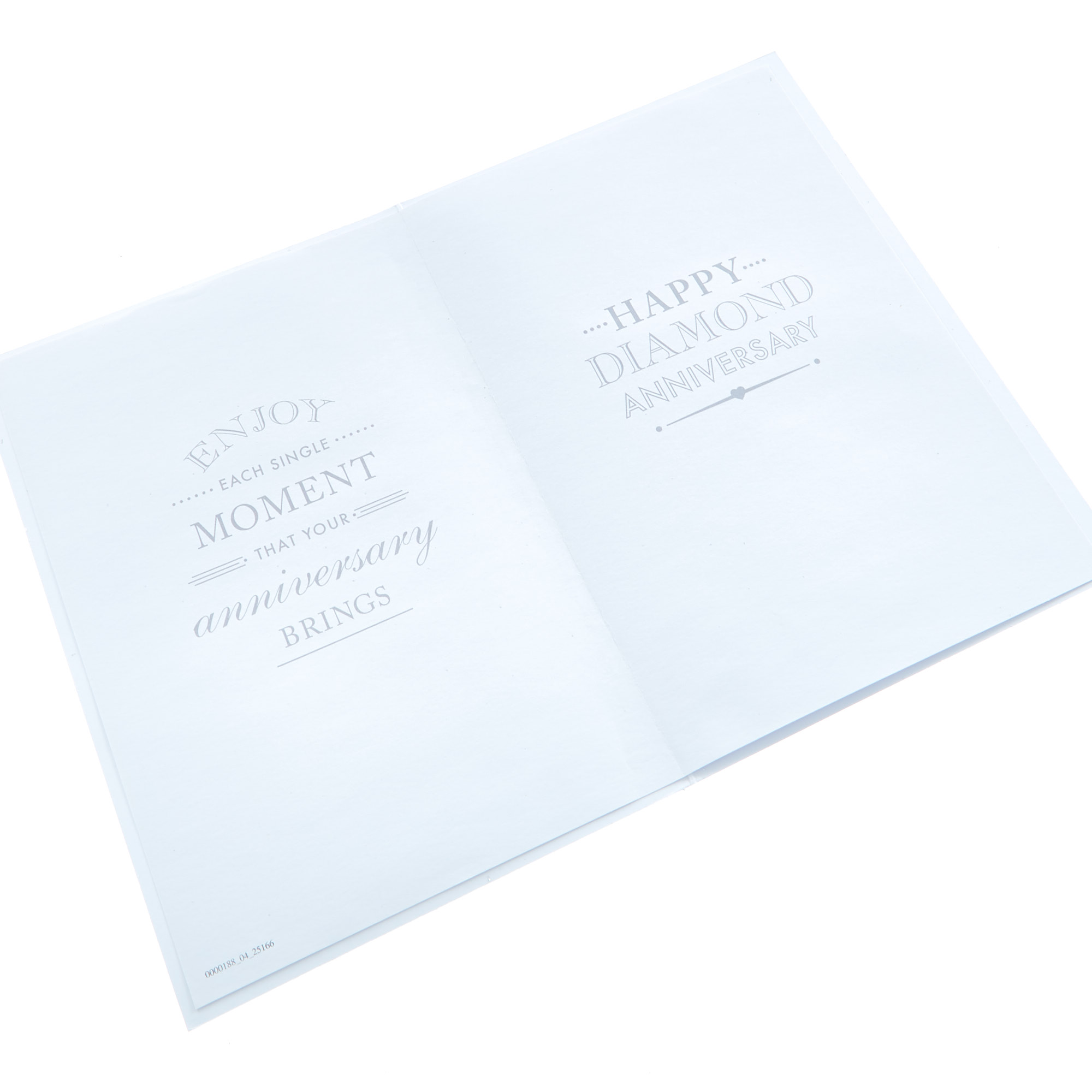 60th Anniversary Card - For A Wonderful Couple