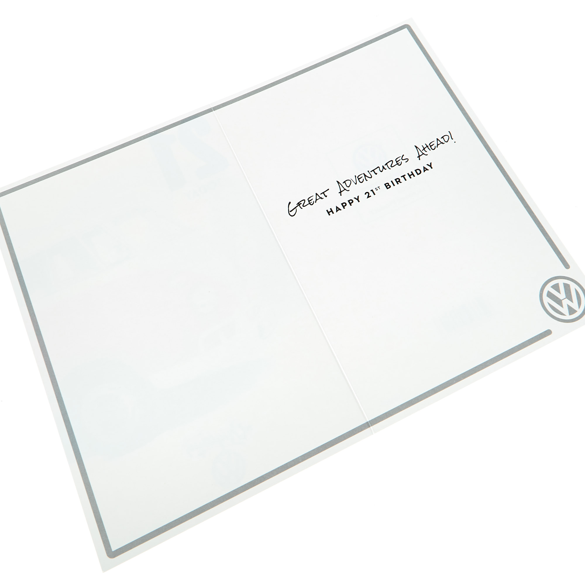 Volkswagen 21st Birthday Card