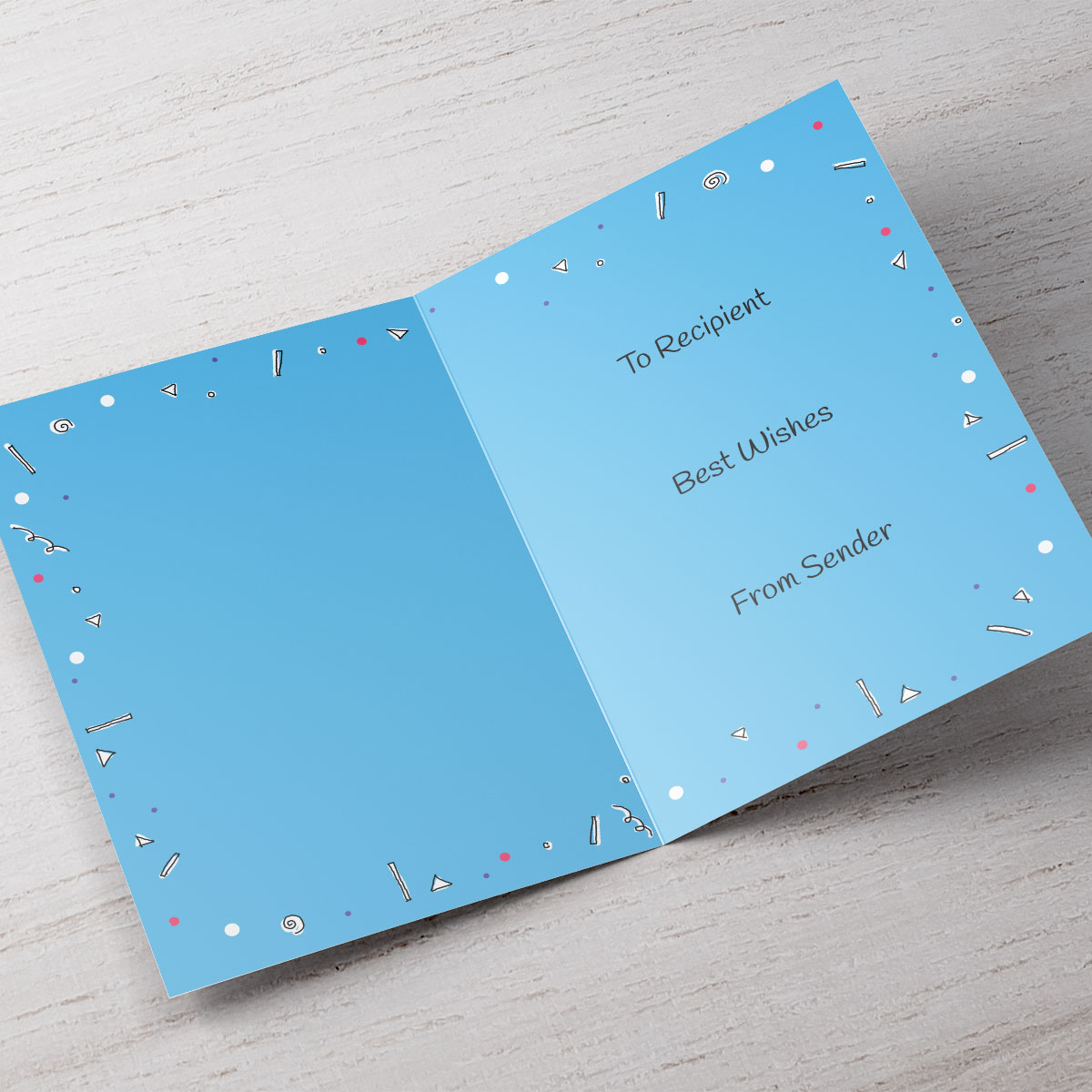Personalised Congratulations Card - Well Done You!