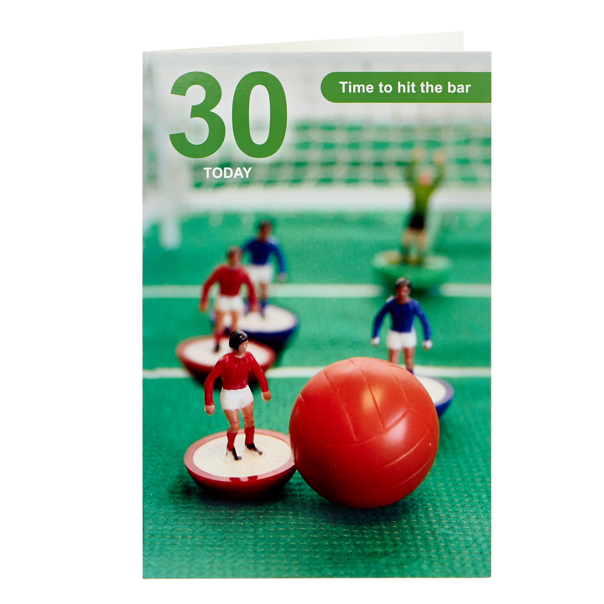 Subbuteo 30th Birthday Card