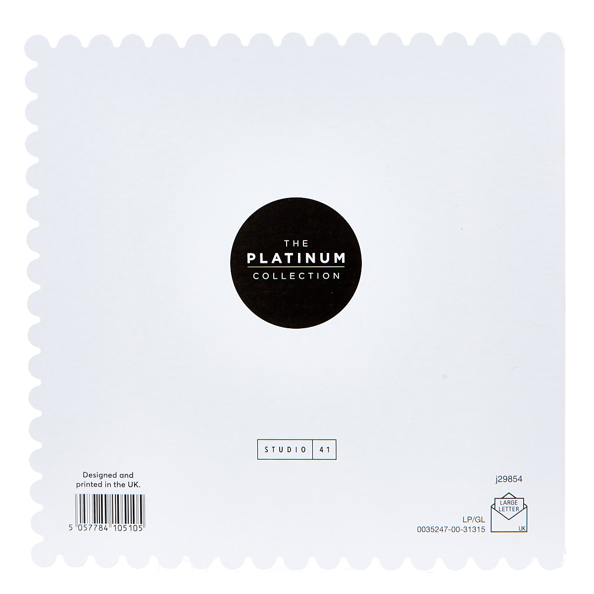 Platinum Collection 60th Birthday Card - Break Out The Bubbly 