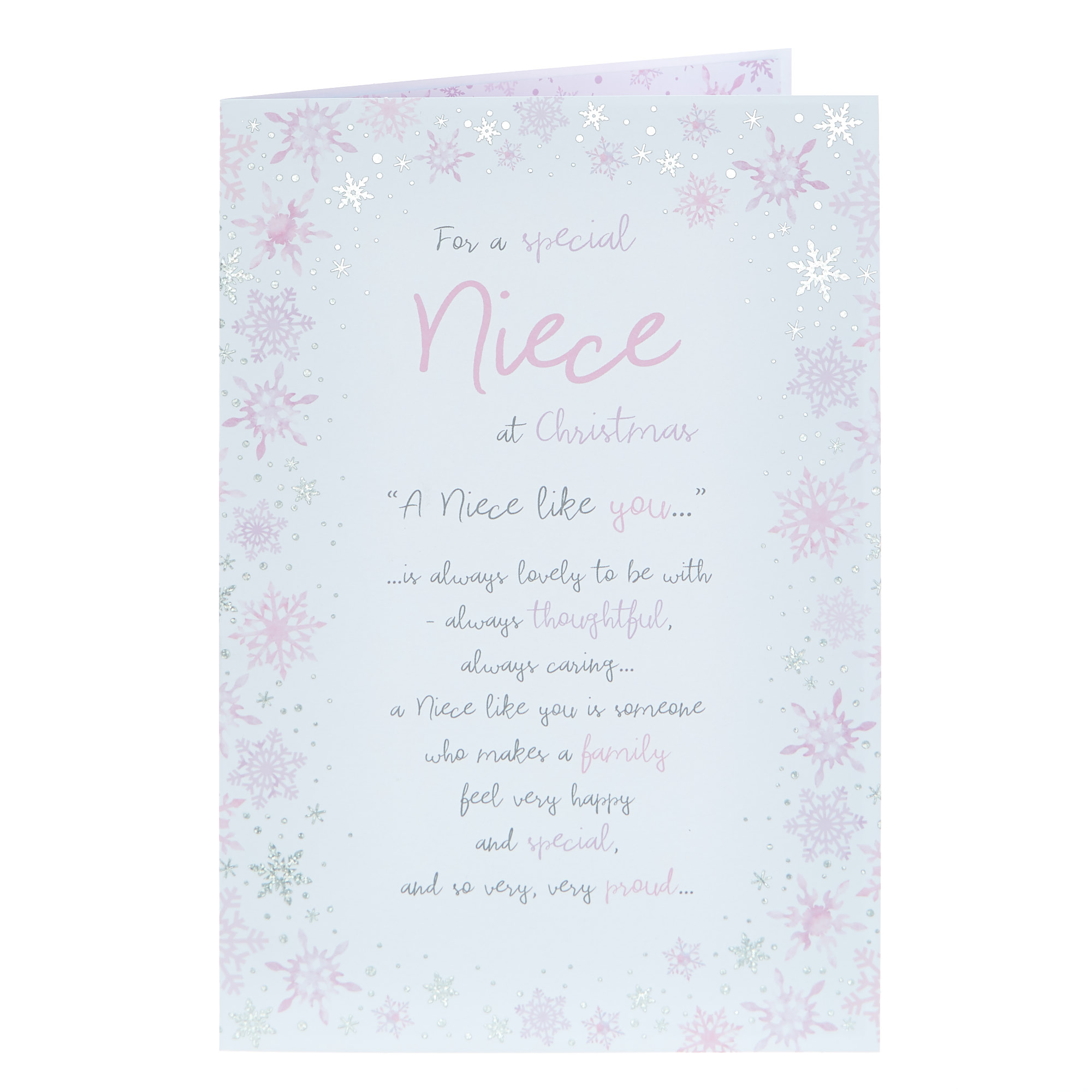 Christmas Card - For A Special Niece 