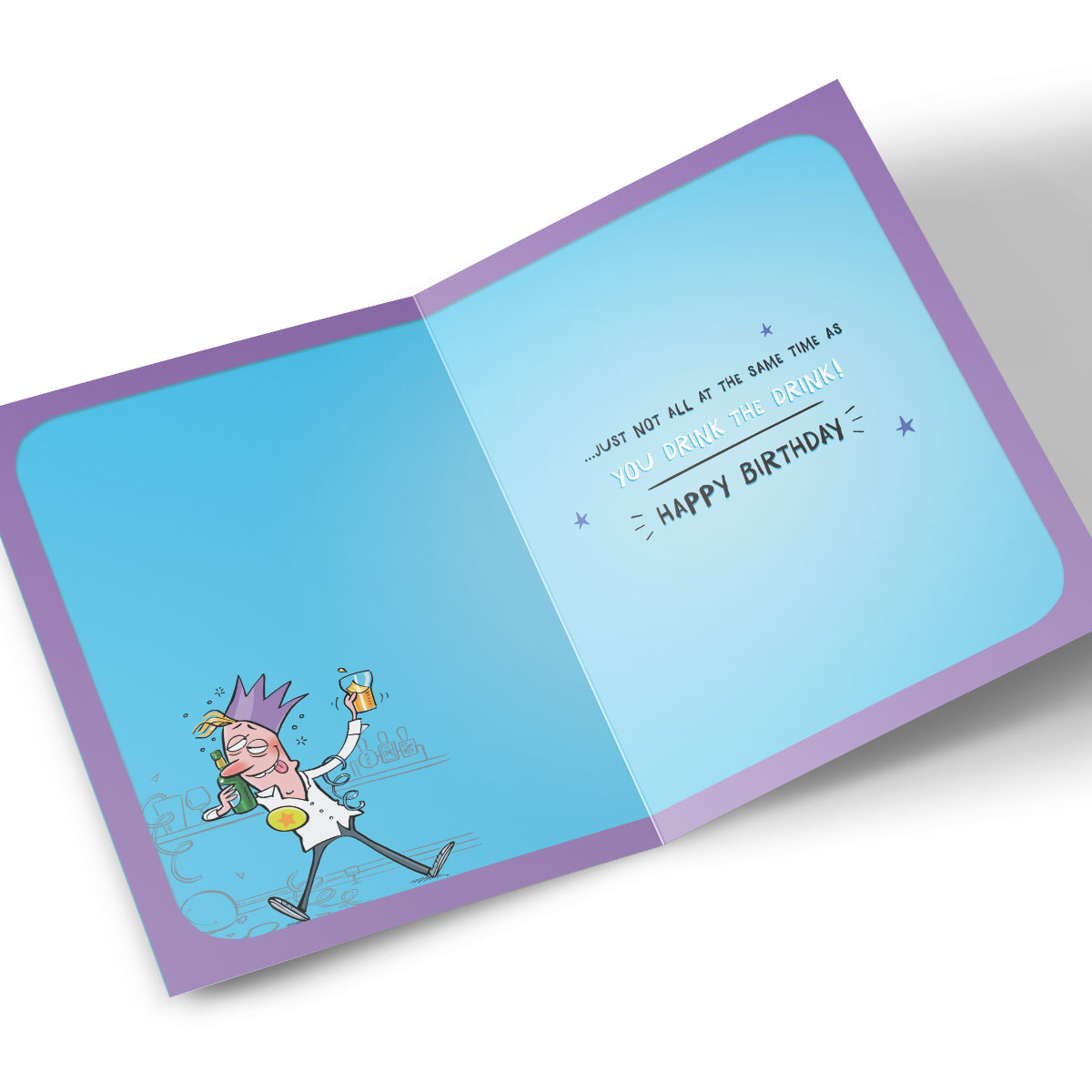 Personalised Editable Age Birthday Card - Cool & Confident