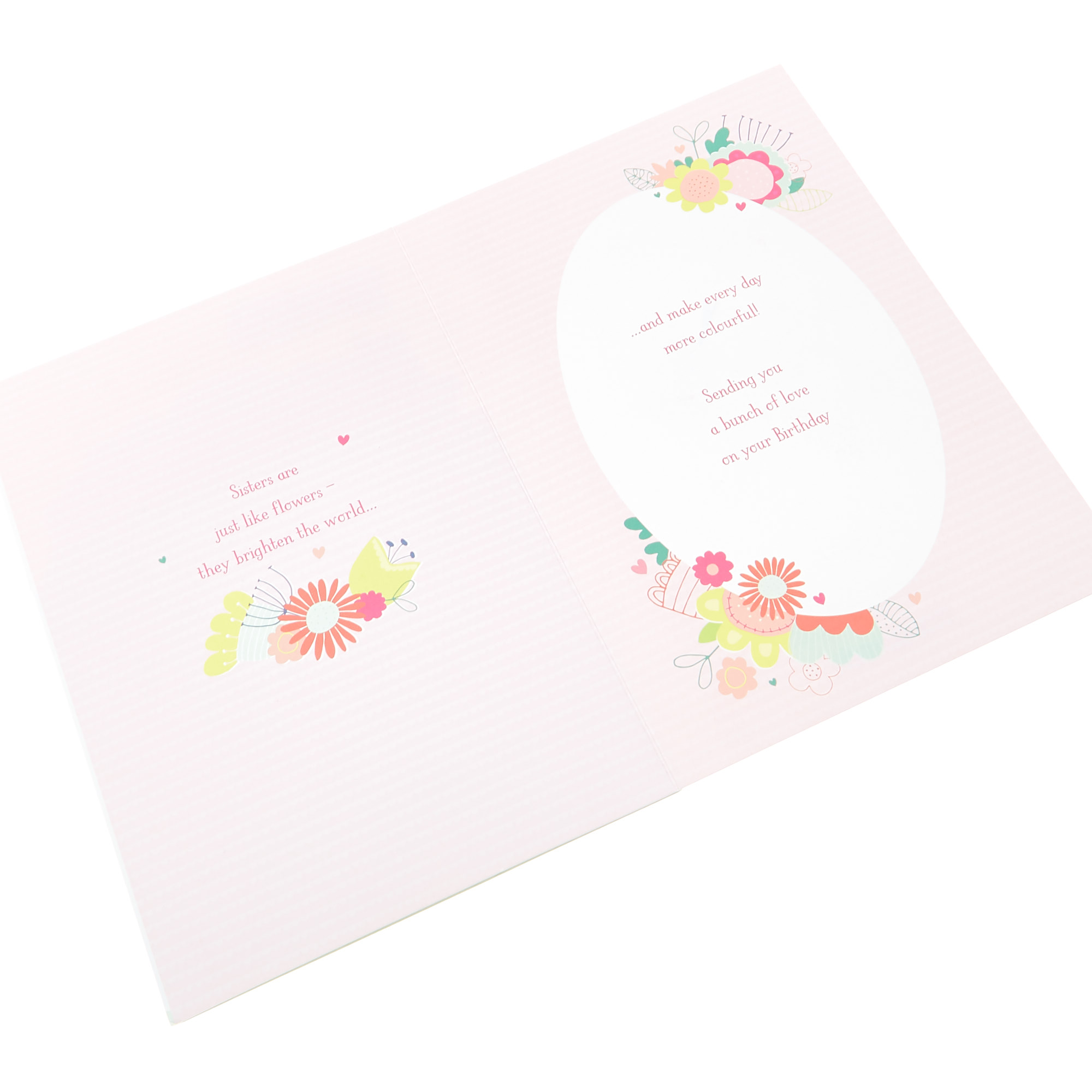Birthday Card - Sister With Love
